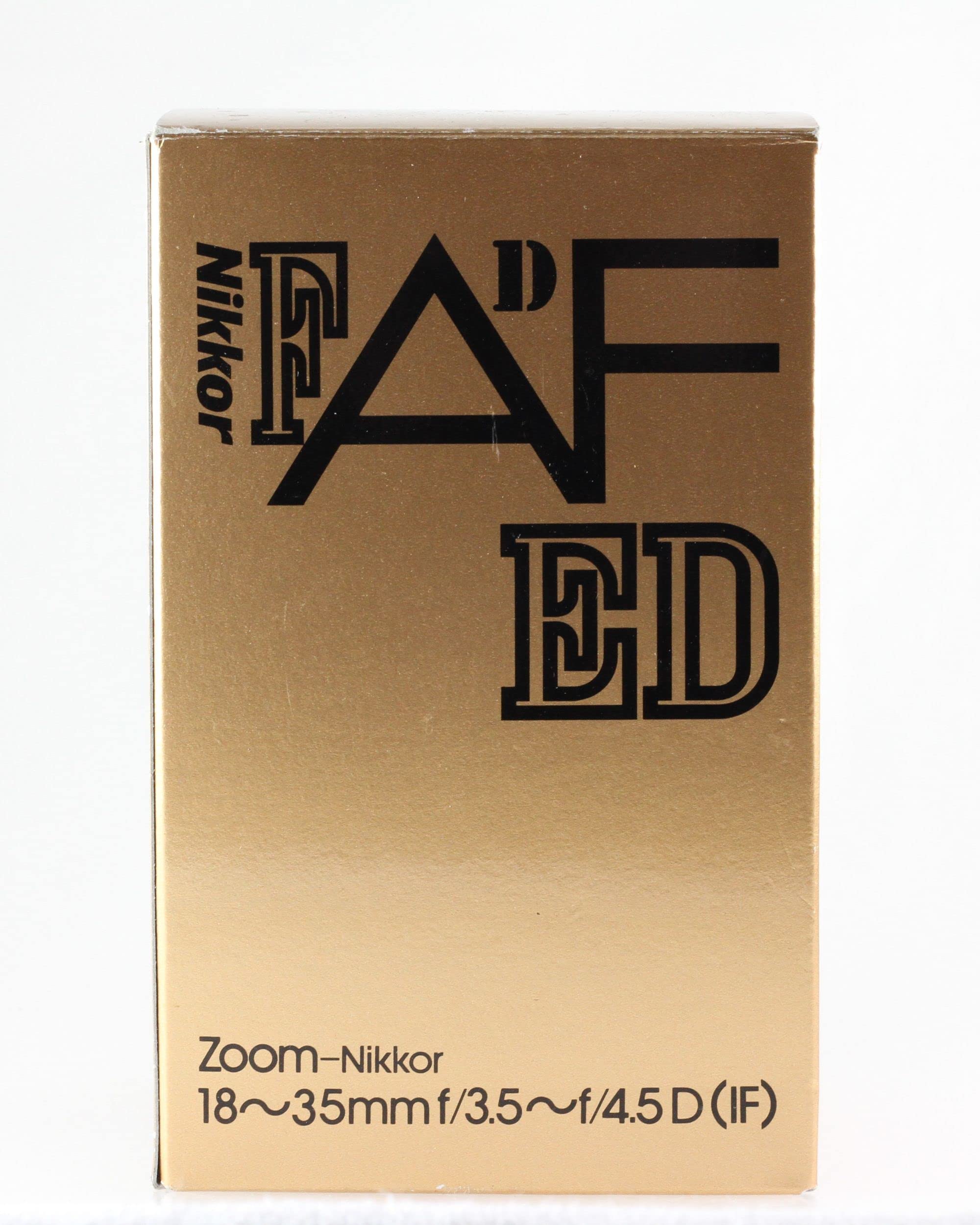 Amazon.com : Nikon 18-35mm f/3.5-4.5D ED-IF AF Zoom Nikkor Lens