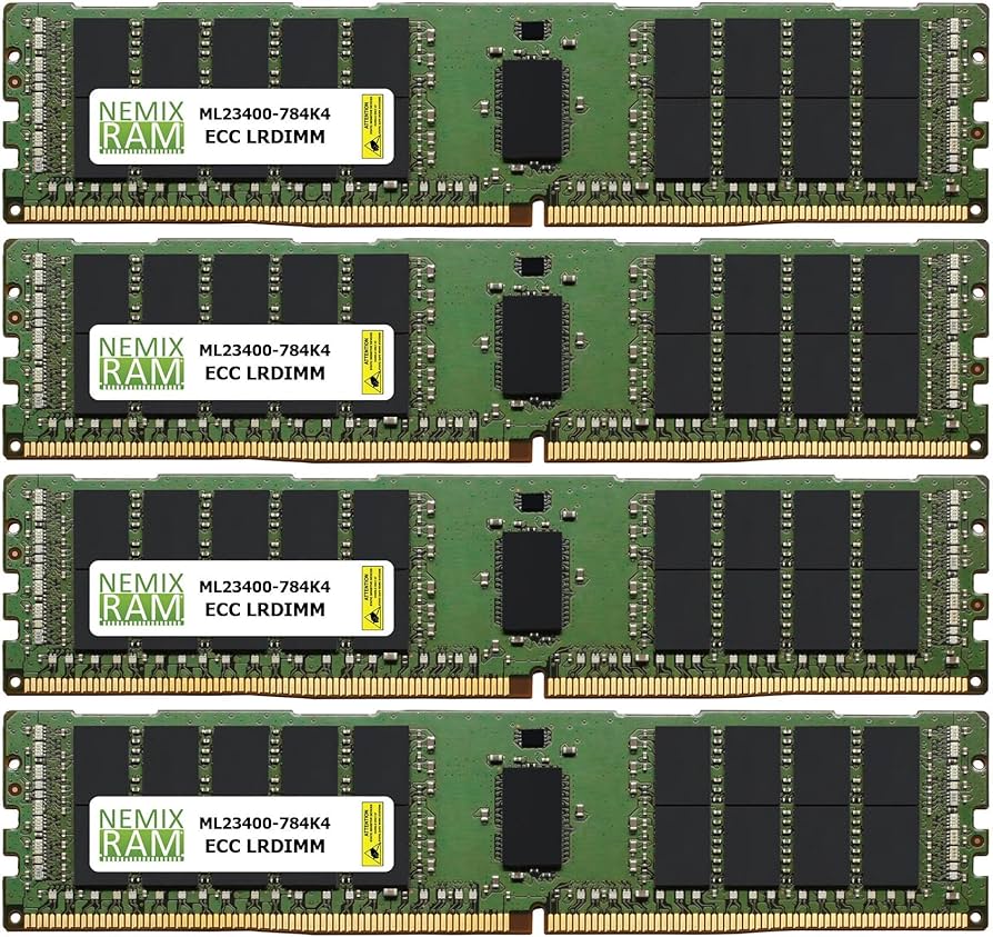 Amazon.co.jp: NEMIX RAM 512GB 4x128GB DDR4-2933 PC4-23400 8Rx4 ECC