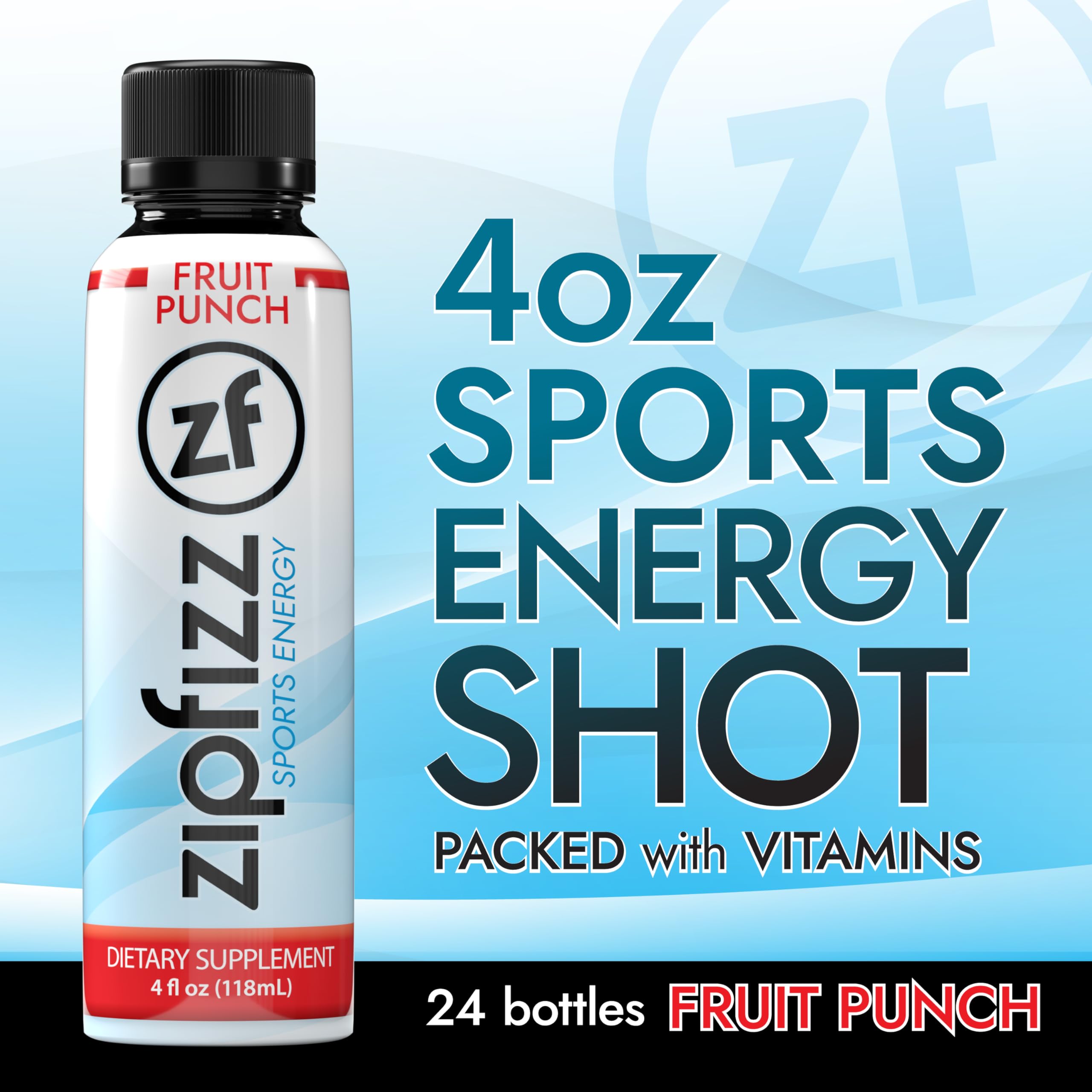 Amazon.com : Zipfizz Sport Energy Shot, Fruit Punch, 4oz