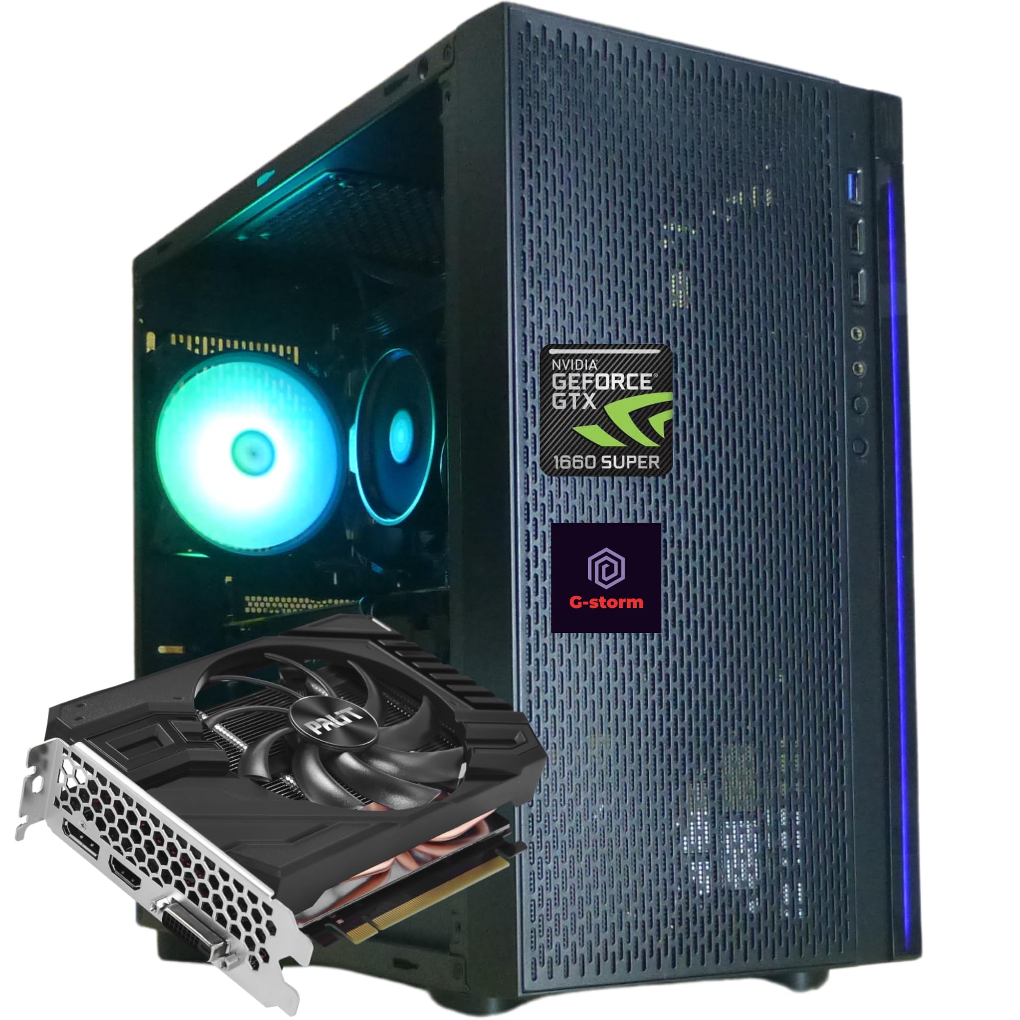 Amazon.co.jp: WaffleMK ゲーミングPC タワー型 G-Storm AMD Ryzen 5