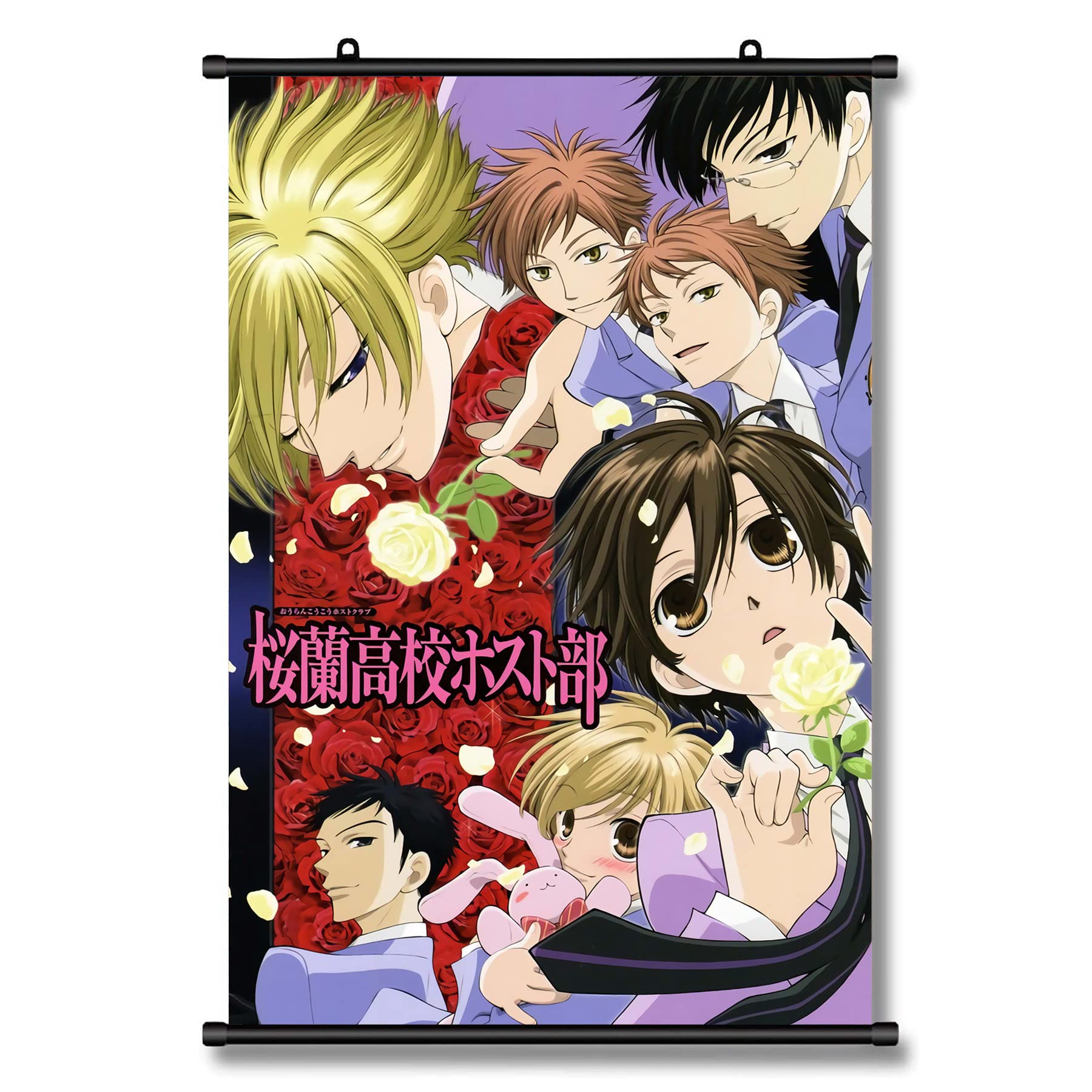 Amazon.co.jp: アニメ 布製スクロールポスター 桜蘭高校ホストクラブ
