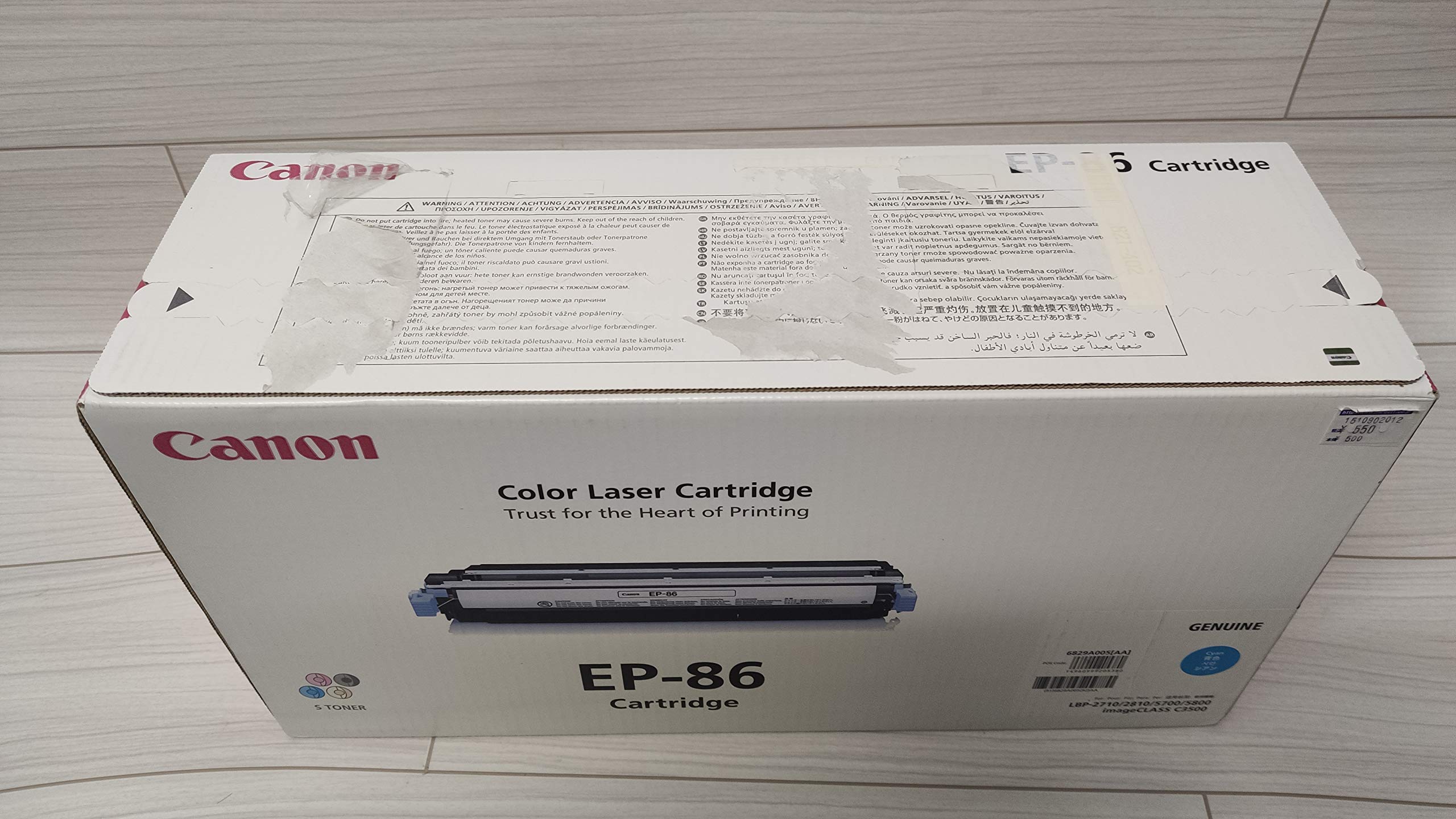 Amazon | CANON EP-86 シアン 純正品 CN-EP-86CYJ | キヤノン | トナー