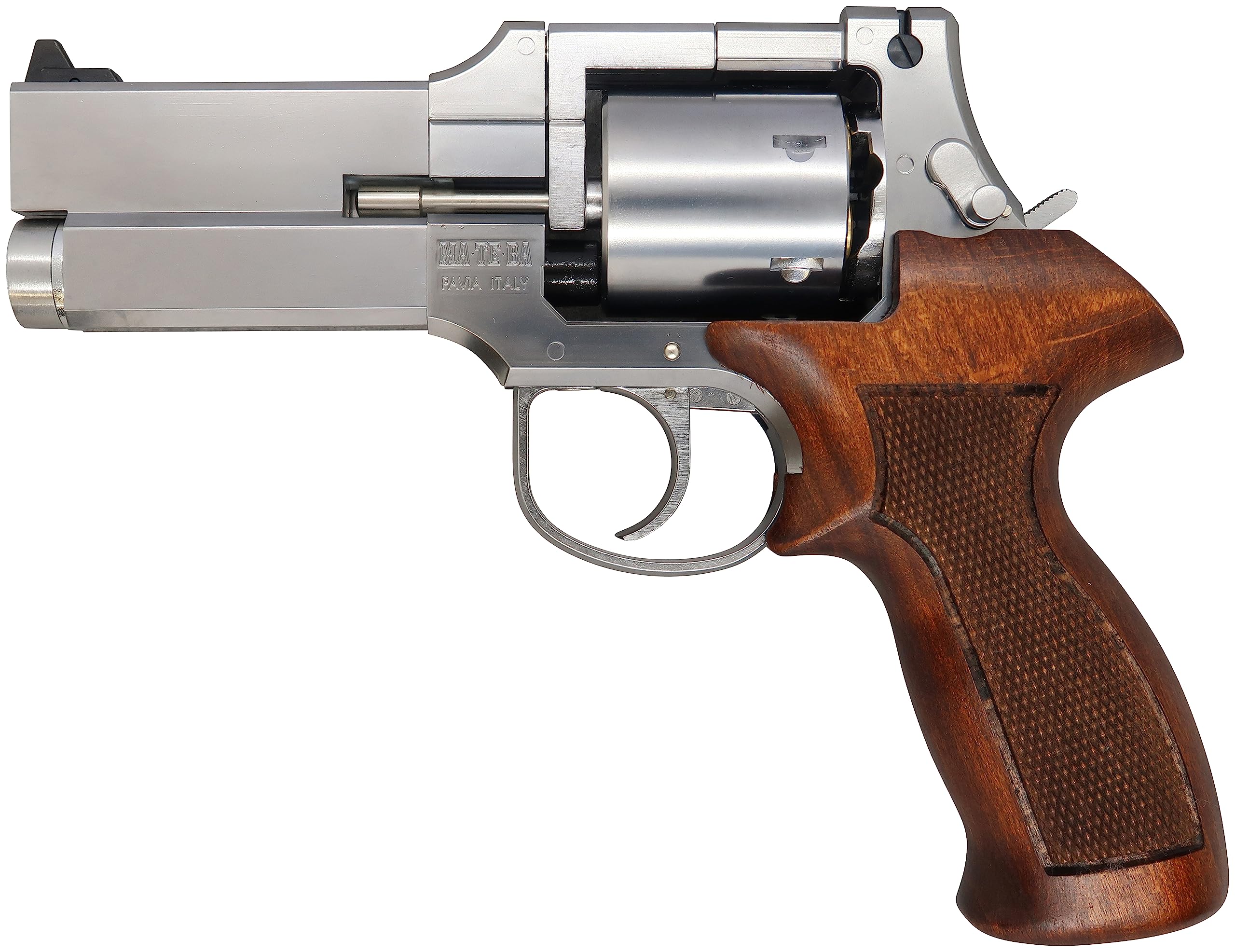 Amazon | マルシン マテバ 4インチ シルバーABS 木製グリップ仕様 18歳