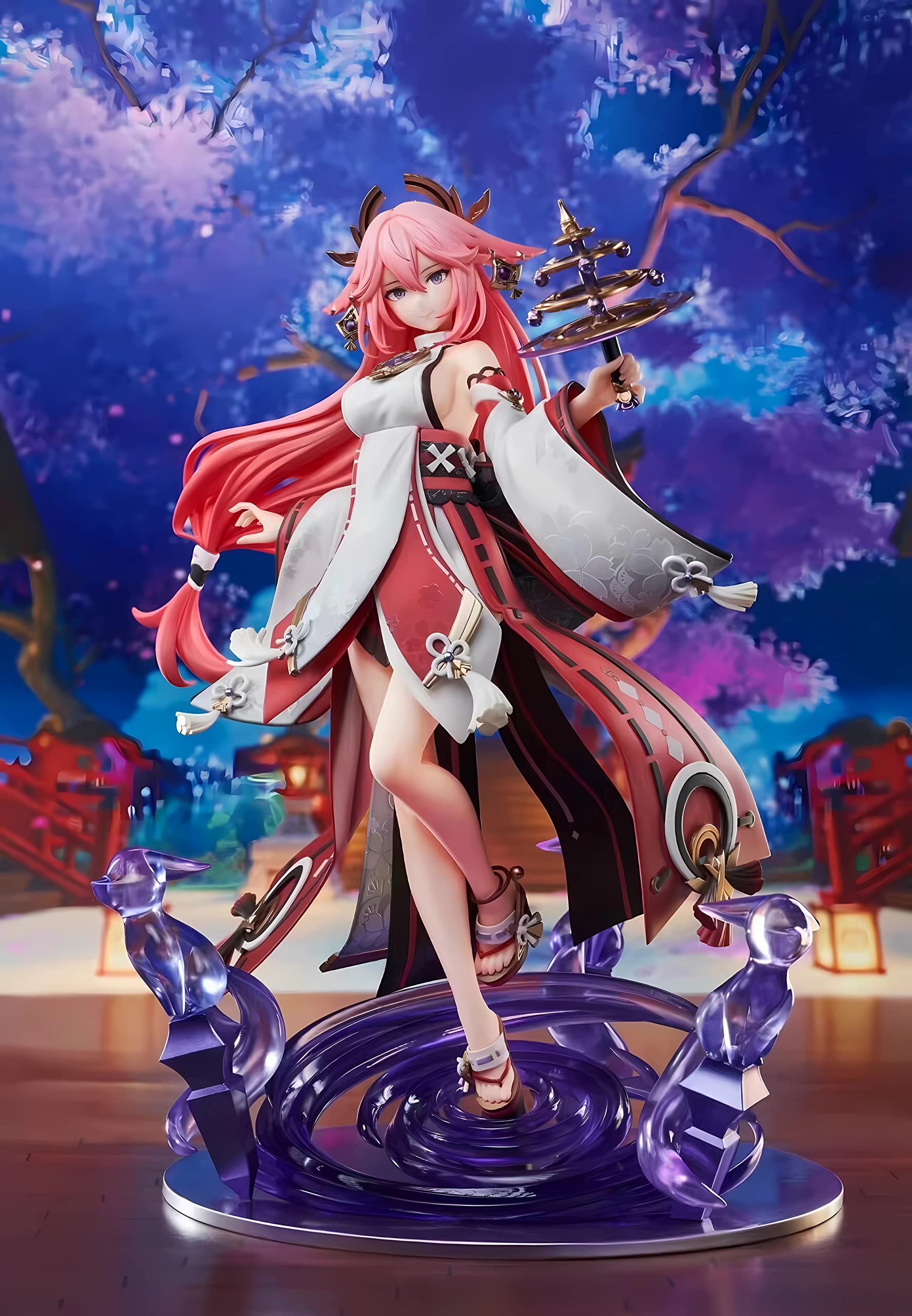 Amazon.co.jp: miHoYo 原神 フィギュア 八重神子·狐の真意Ver. 1/7