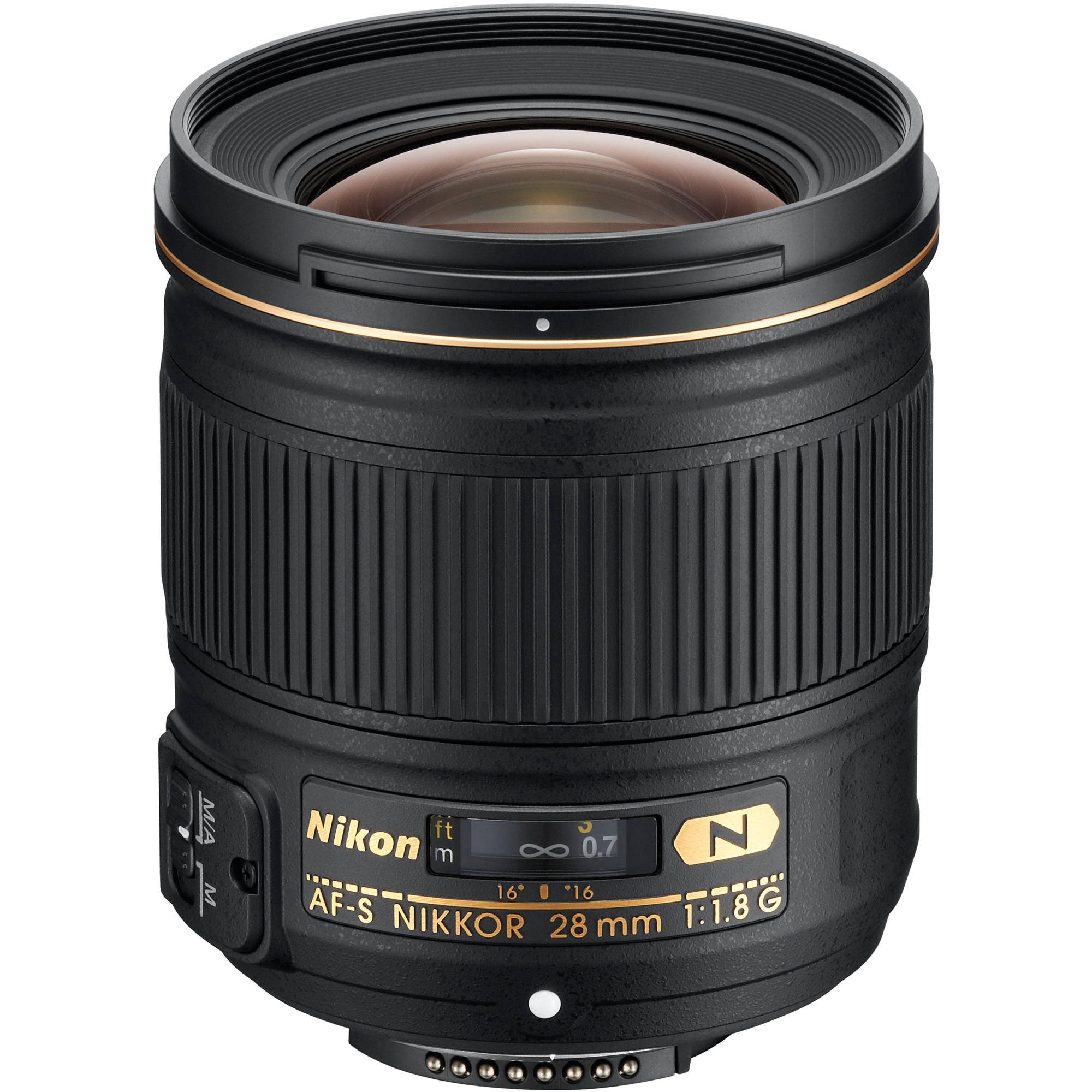 Amazon.com : Nikon AF FX NIKKOR 28mm f/1.8G Compact Wide-angle