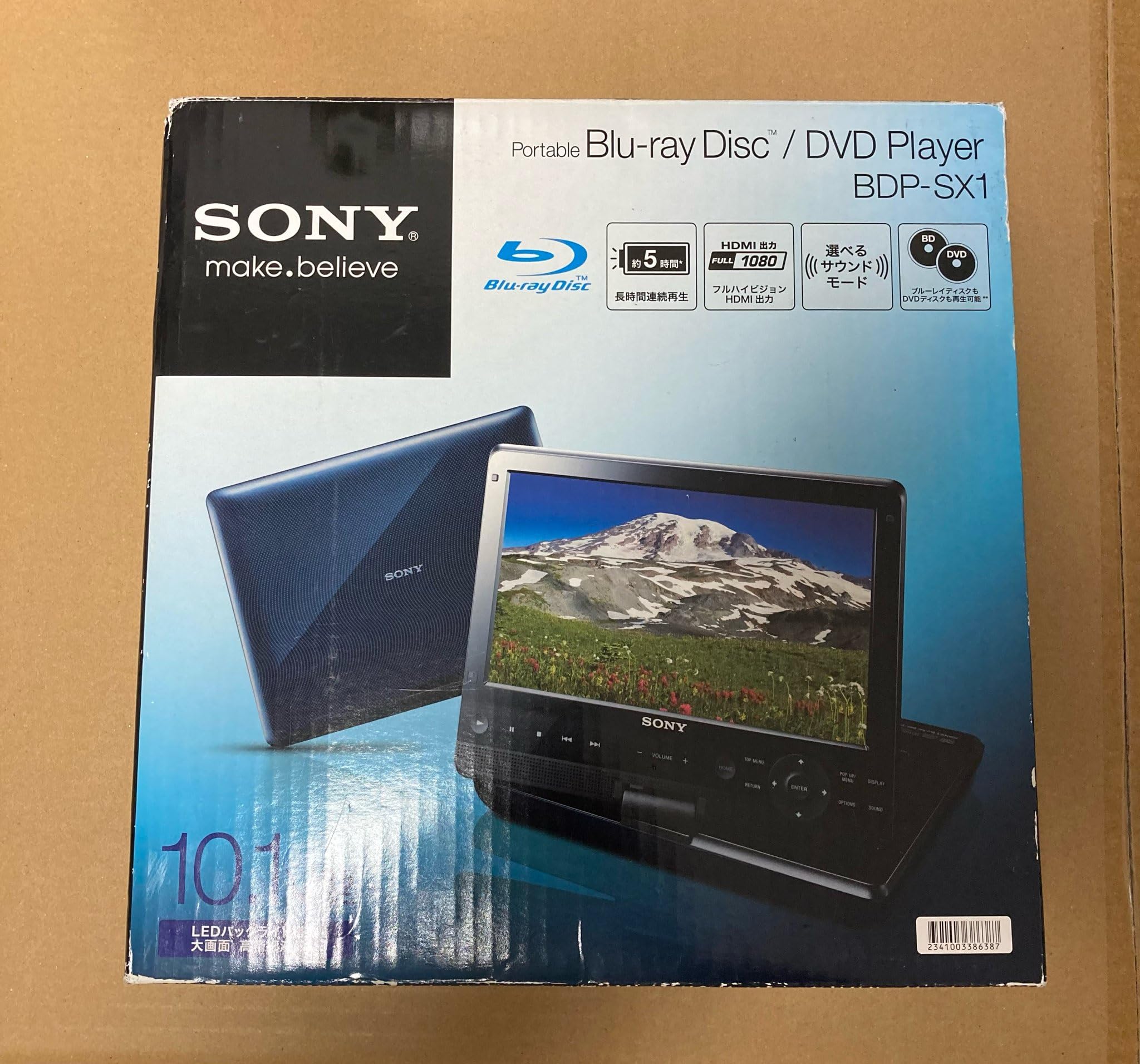 Amazon.co.jp: SONY ポータブルブルーレイディスク/DVDプレーヤー BDP