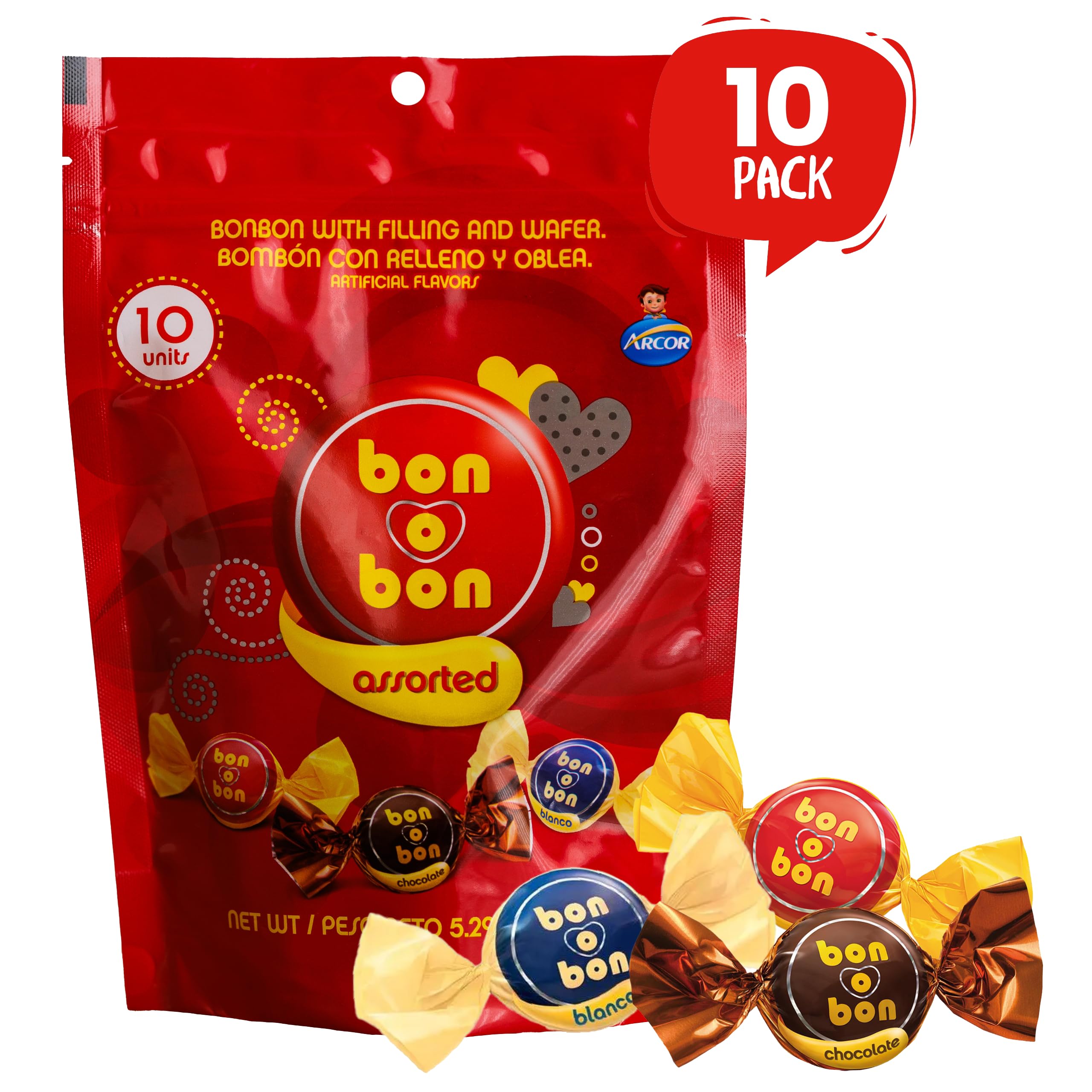 Amazon.com : Bon o Bon Chocolate Truffle Mix, Milk, Dark, & White