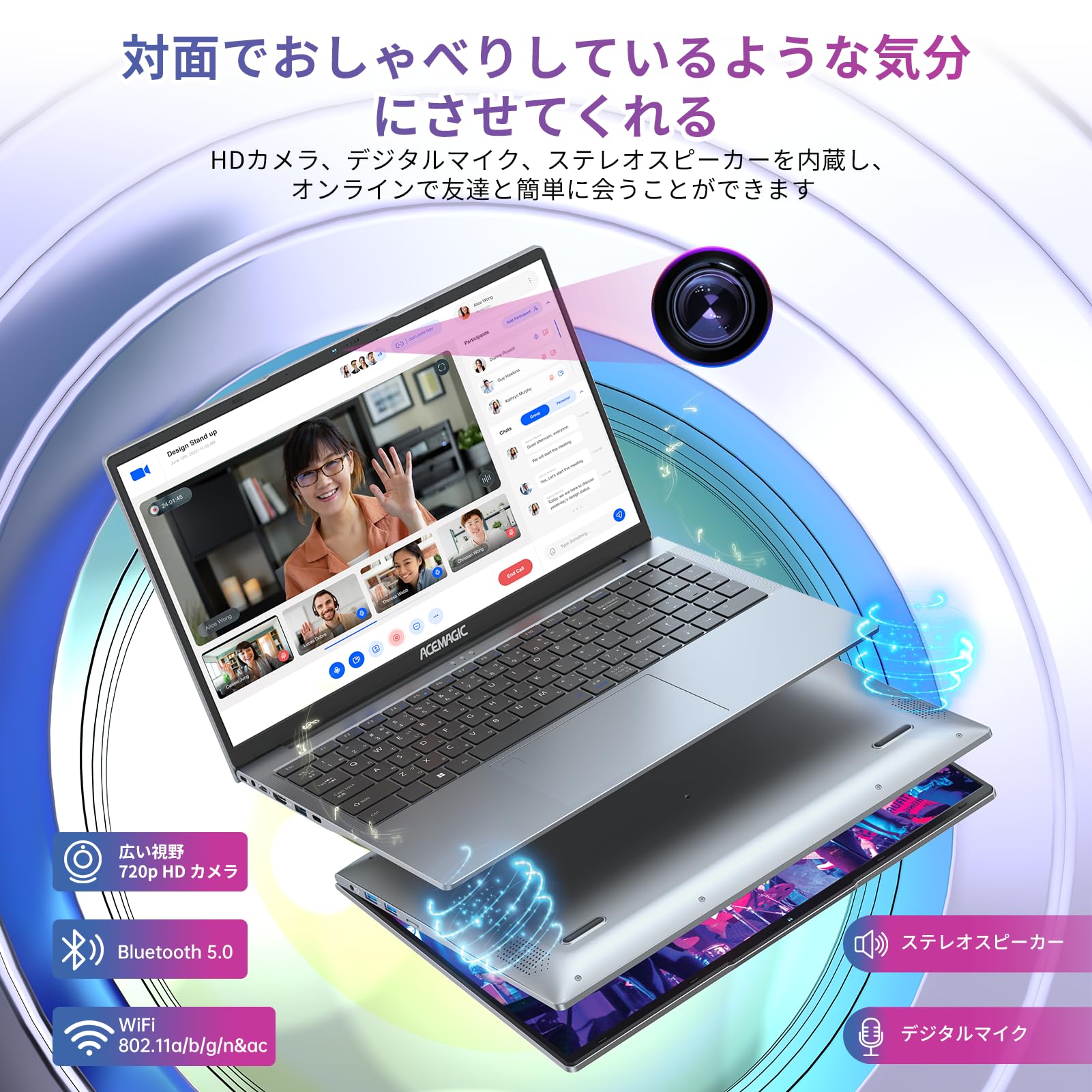 Amazon.co.jp: ノートパソコン 15.6インチ ノートPC 最新インテル第12