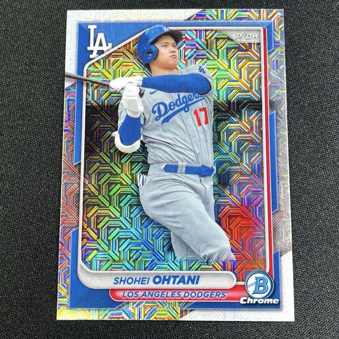 Amazon.co.jp: 2024 Topps Bowman Chrome 大谷翔平 リフラクターカード