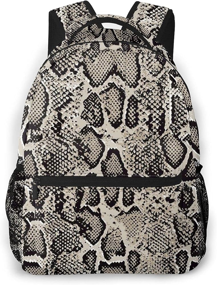 Amazon.co.jp: [HWZZ] カジュアルリュック ヘビ柄 蛇紋 動物柄 バック