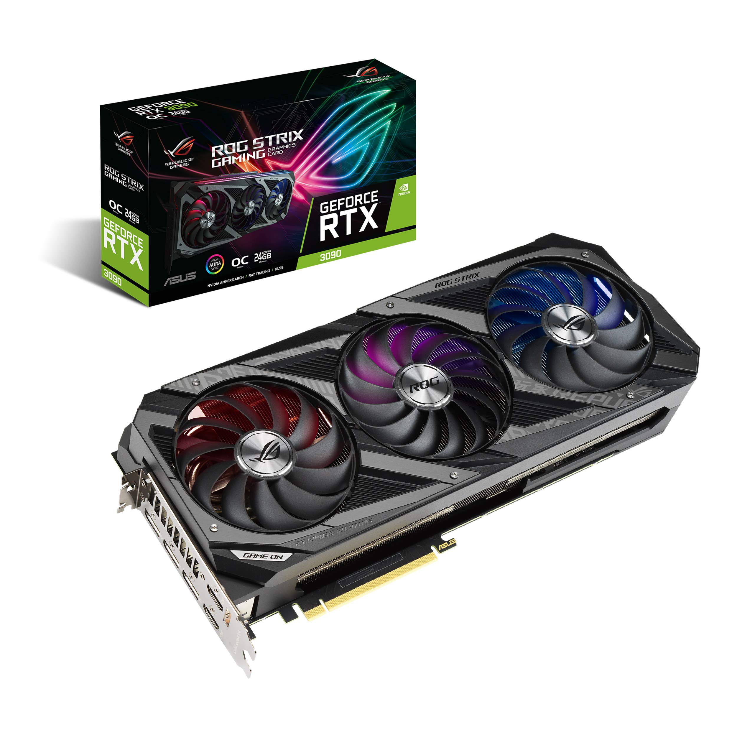 Amazon.com: ASUS ROG Strix GeForce RTX 3090 OC Edition 24GB GDDR6X