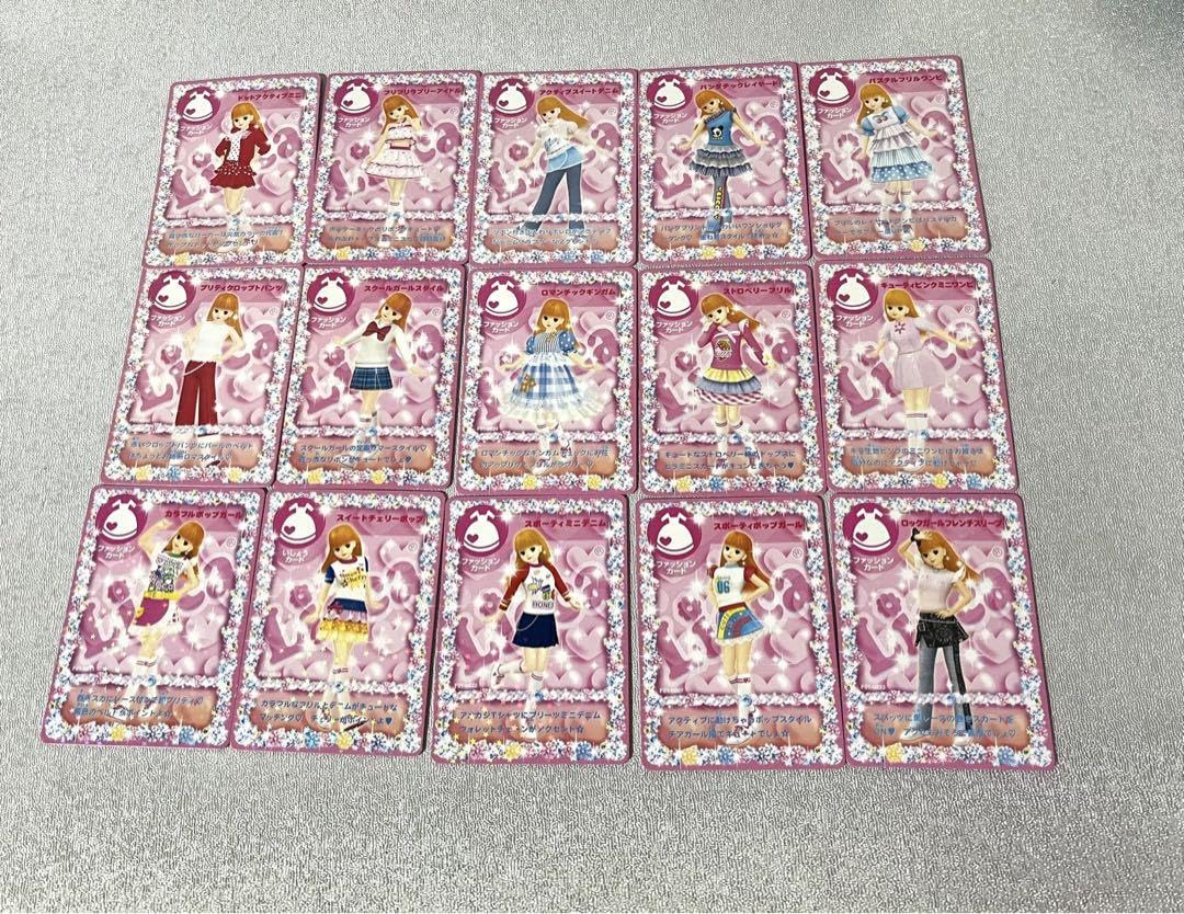 Amazon.co.jp: キラキラアイドルリカちゃん カード 44枚 : 文房具