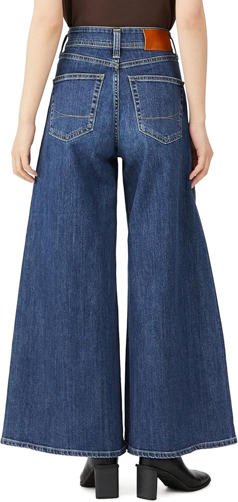Amazon.co.jp: Something SEA78 Women's Jeans LISA Super Wide Denim