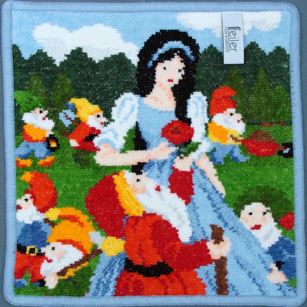 Amazon｜［フェイラー］ FEILER ミニタオルハンカチ25cm×25cm 白雪姫と