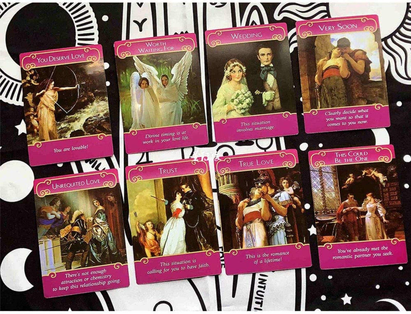 Amazon.co.jp: タロットカードオラクルカード44枚ロマンスエンジェル