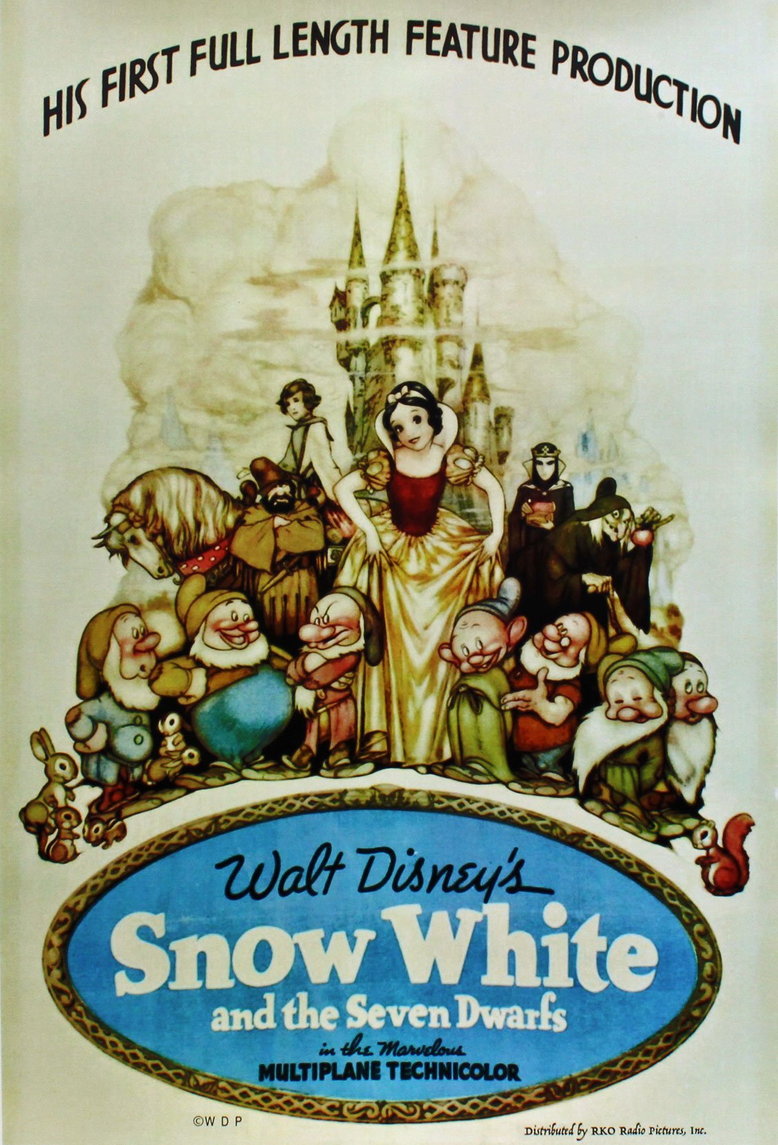 Amazon｜アートショップ フォームス ディズニー「白雪姫と七人の小人