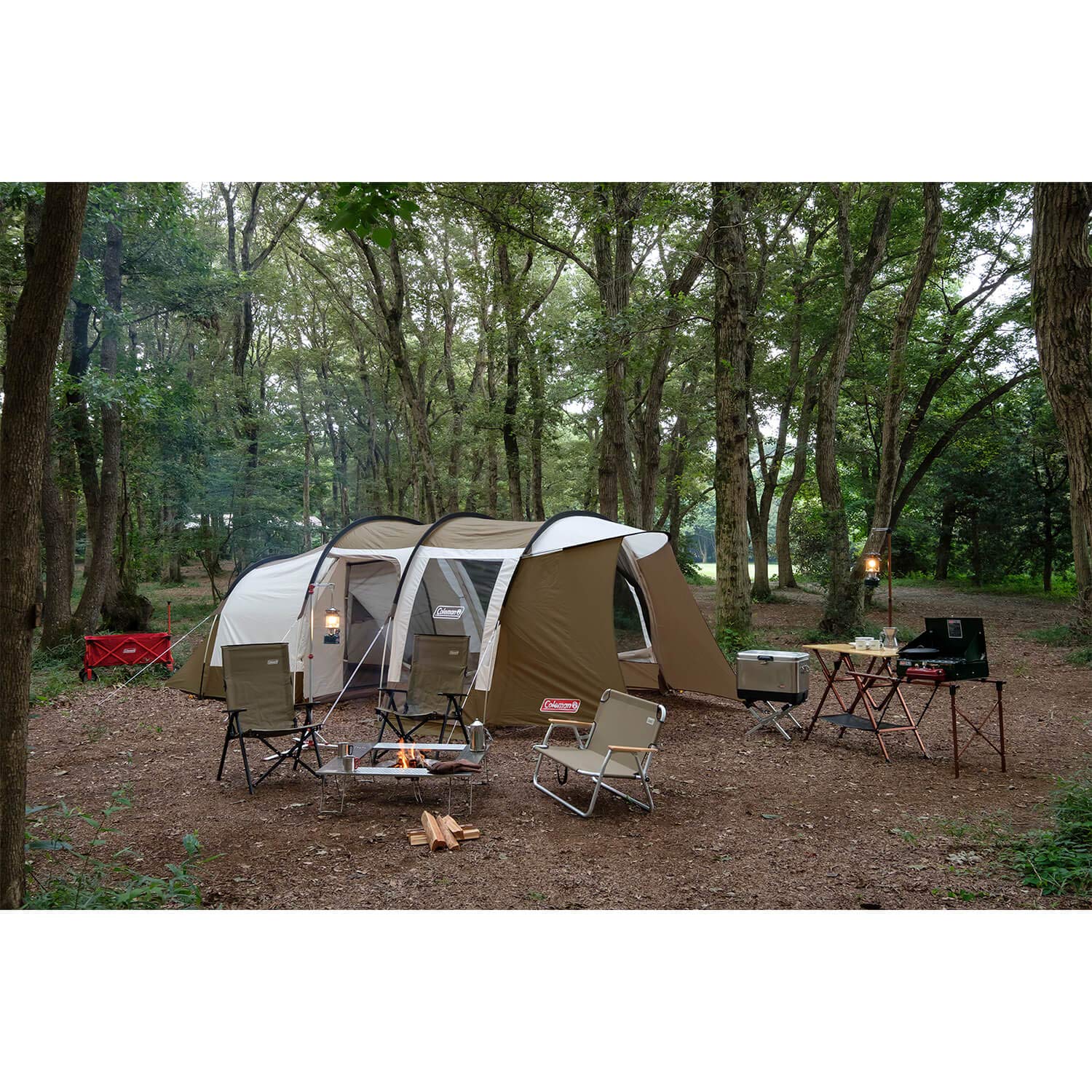 Amazon.co.jp: Coleman(コールマン) テント 5人用 キャンプ&ハイキング
