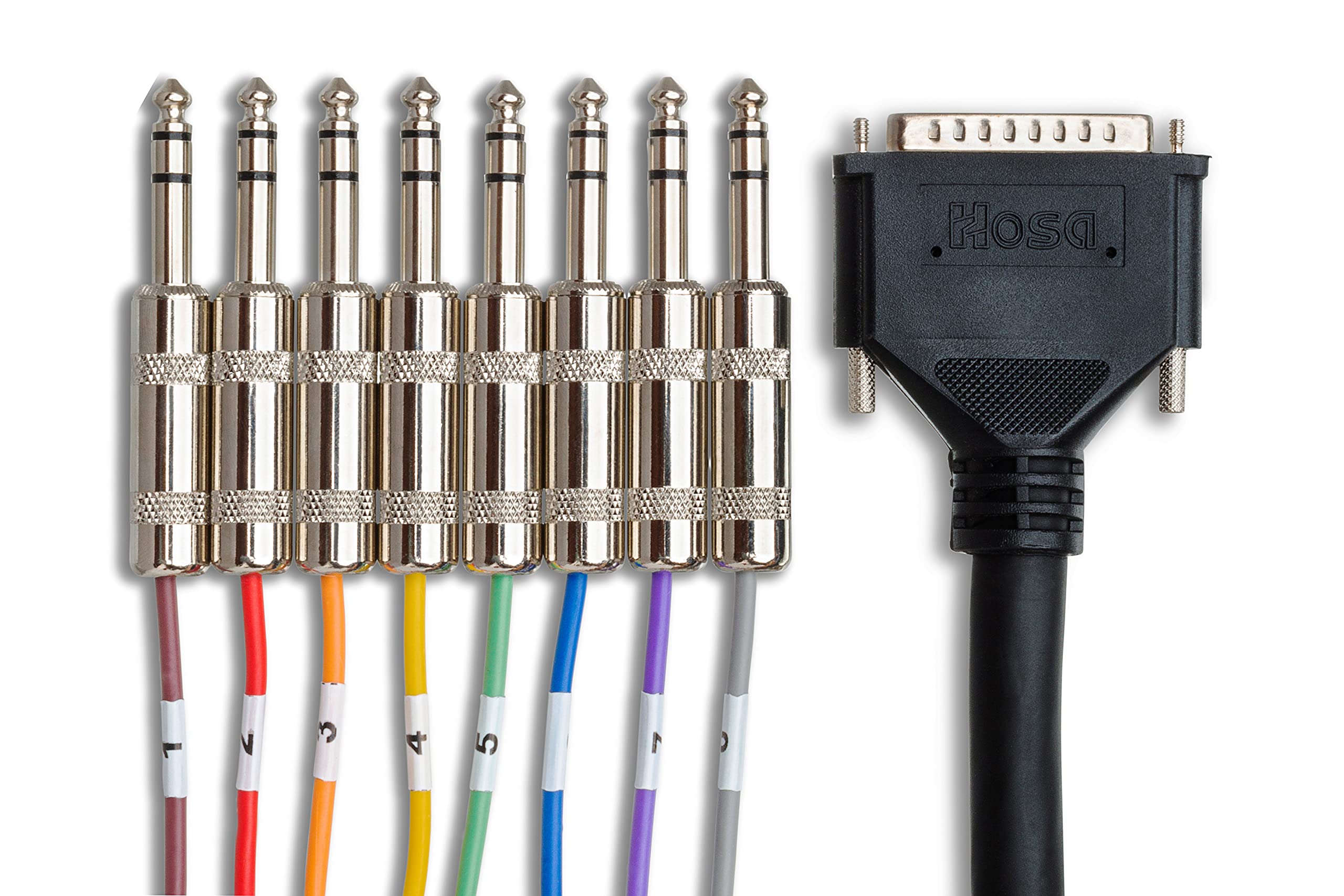 Amazon.co.jp: Hosa DTP802 Snake Cable DB25 To 8 x TRS 6.6Ft DB25