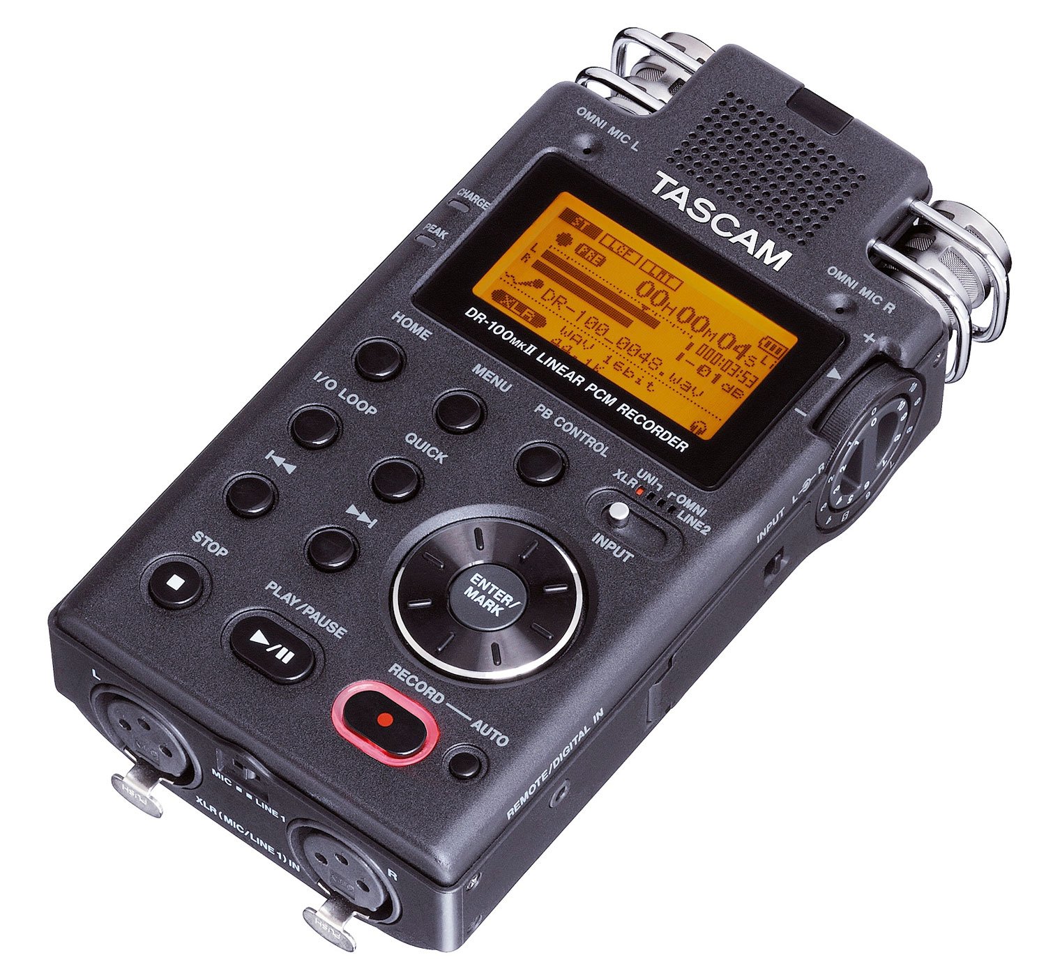 Amazon | TASCAM リニアPCMレコーダー 24bit/96kHz対応 DR-100MKII