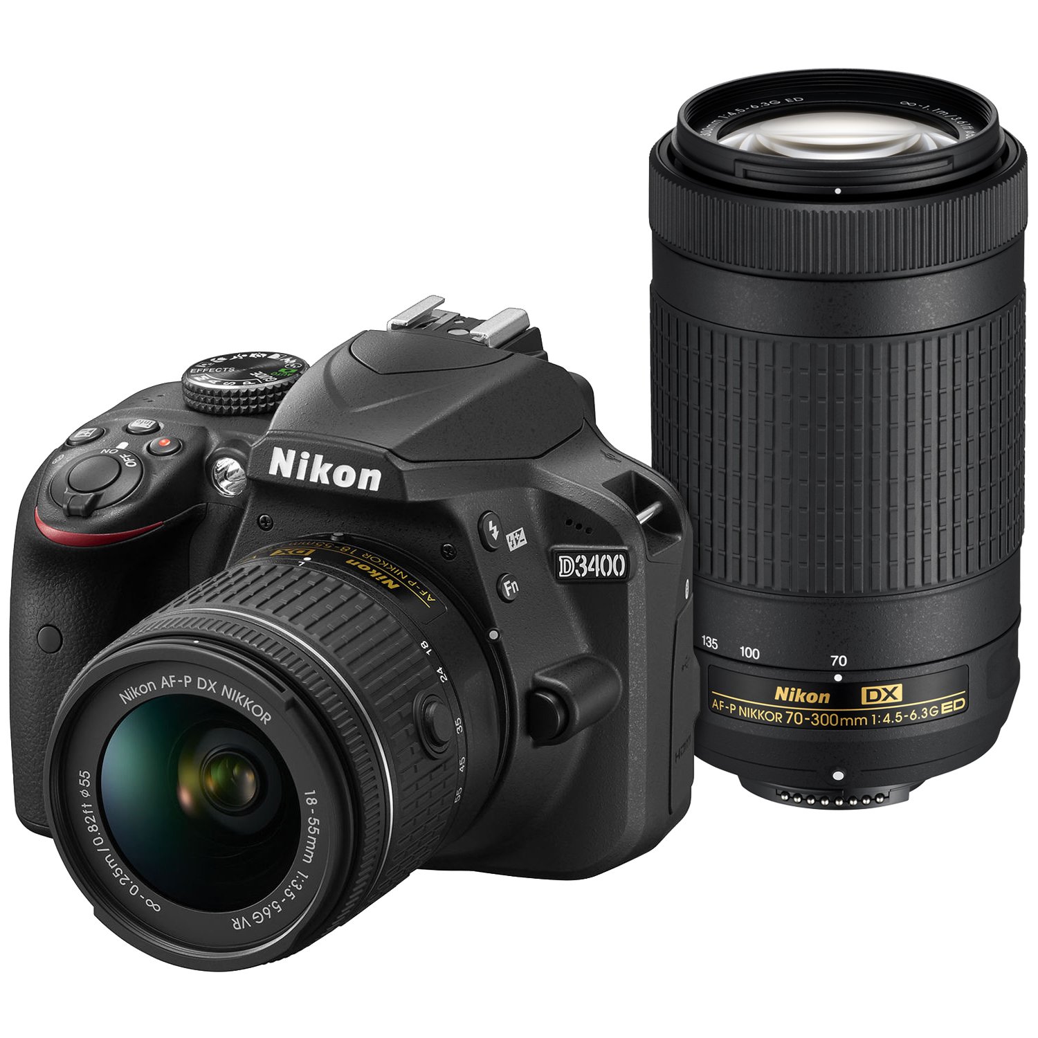 Amazon.com : Nikon D3400 Digital SLR Camera & 18-55mm VR & 70