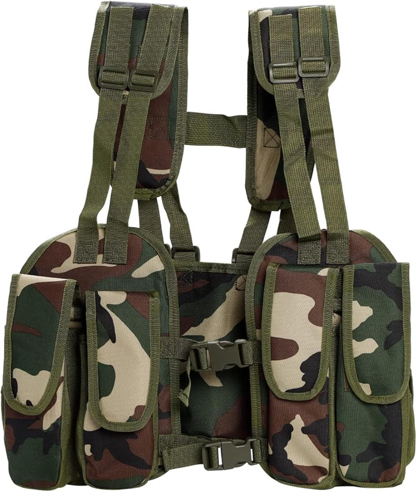 Amazon.co.jp: [Zakya] チェストリグ サバゲー ベスト タクティカル