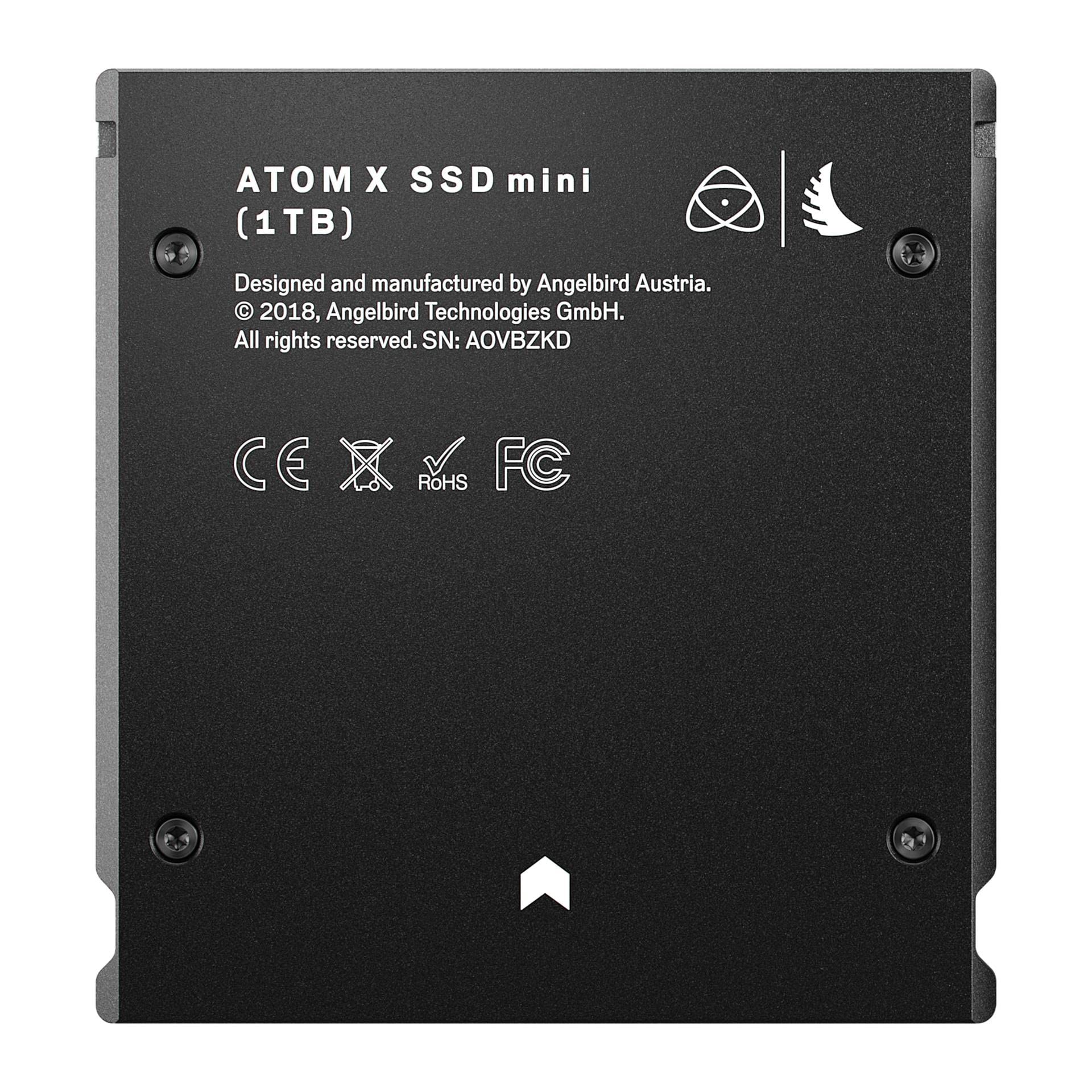 Angelbird Atom X SSDMINI 1TB SSD Hard Drive for Atomos: Amazon.co