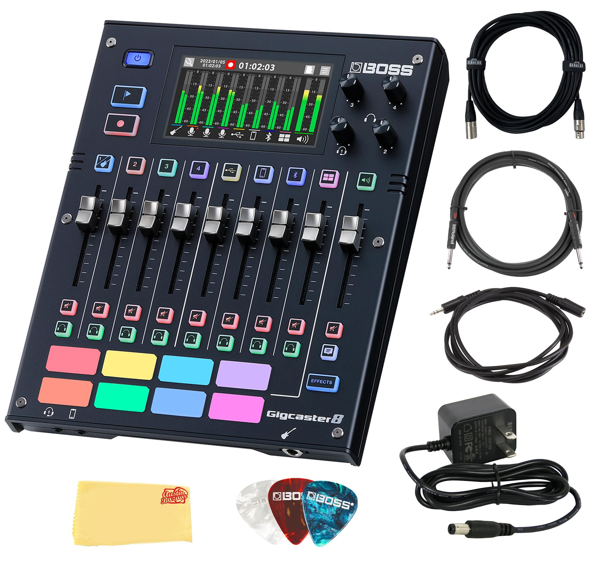 Amazon.com: Boss - Gigcaster 8 (GCS-8) Audio Streaming Mixers