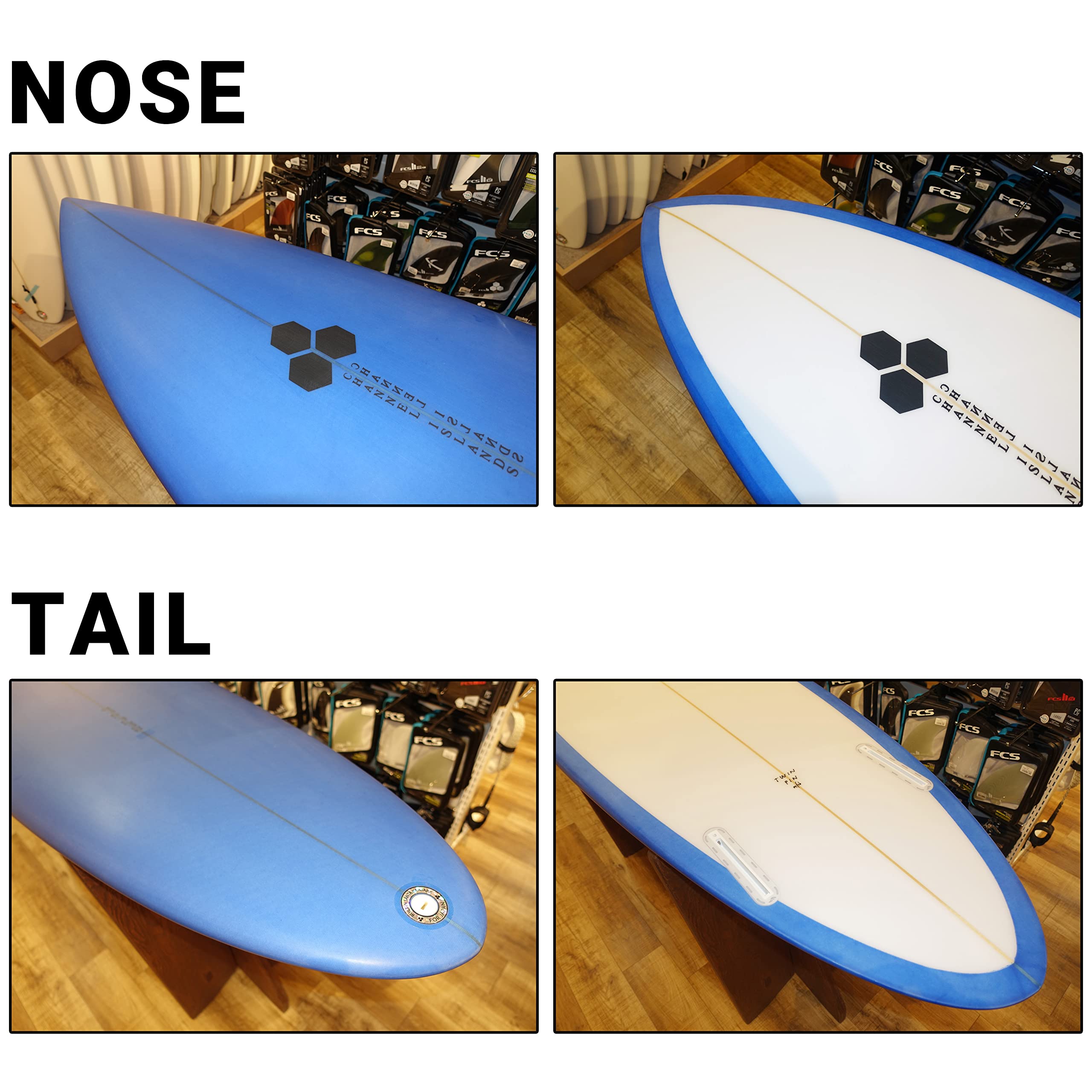 Shore サーフボード dhd アルメリック ツインフィン ビラボン fcs