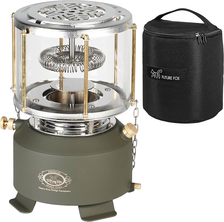 Amazon.co.jp: FUTUREFOX SNOW GLOW コンパクトストーブ アウトドア用