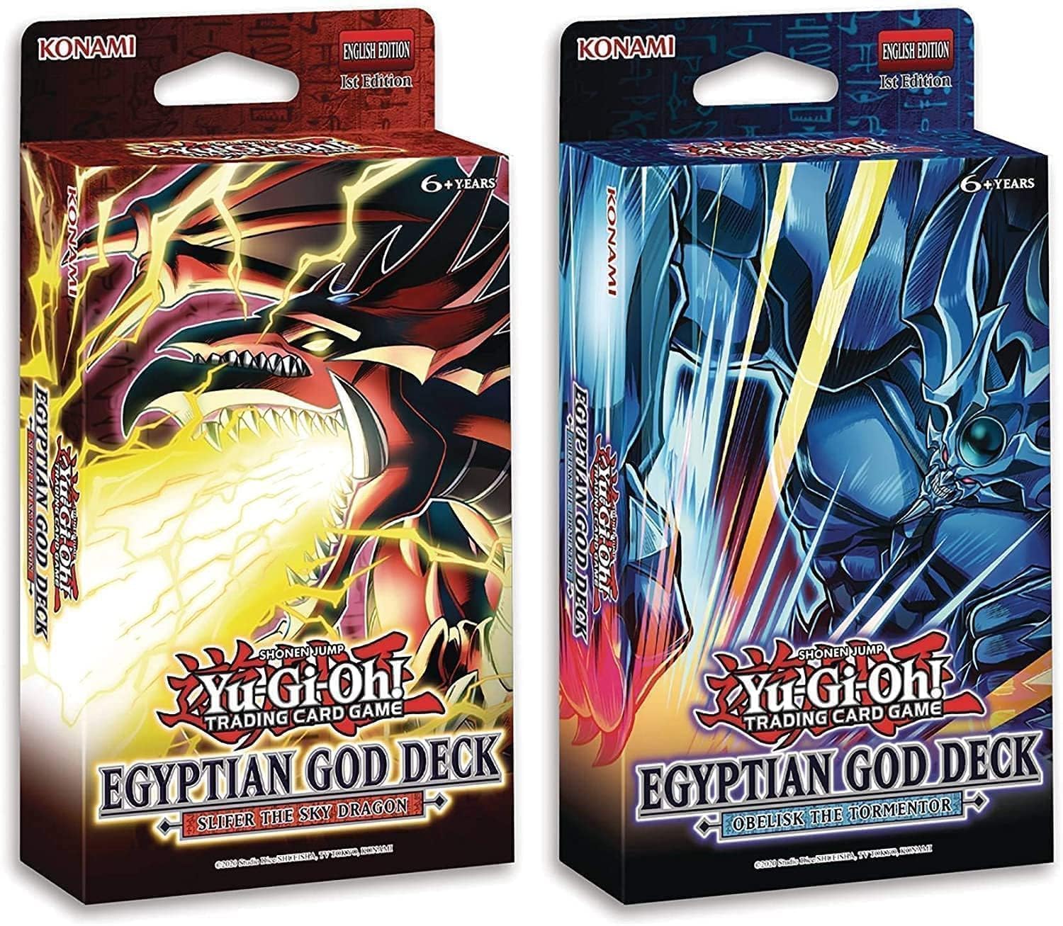 Amazon.com: Yu-Gi-Oh! TCG: Egyptian God Decks: Slifer The Sky