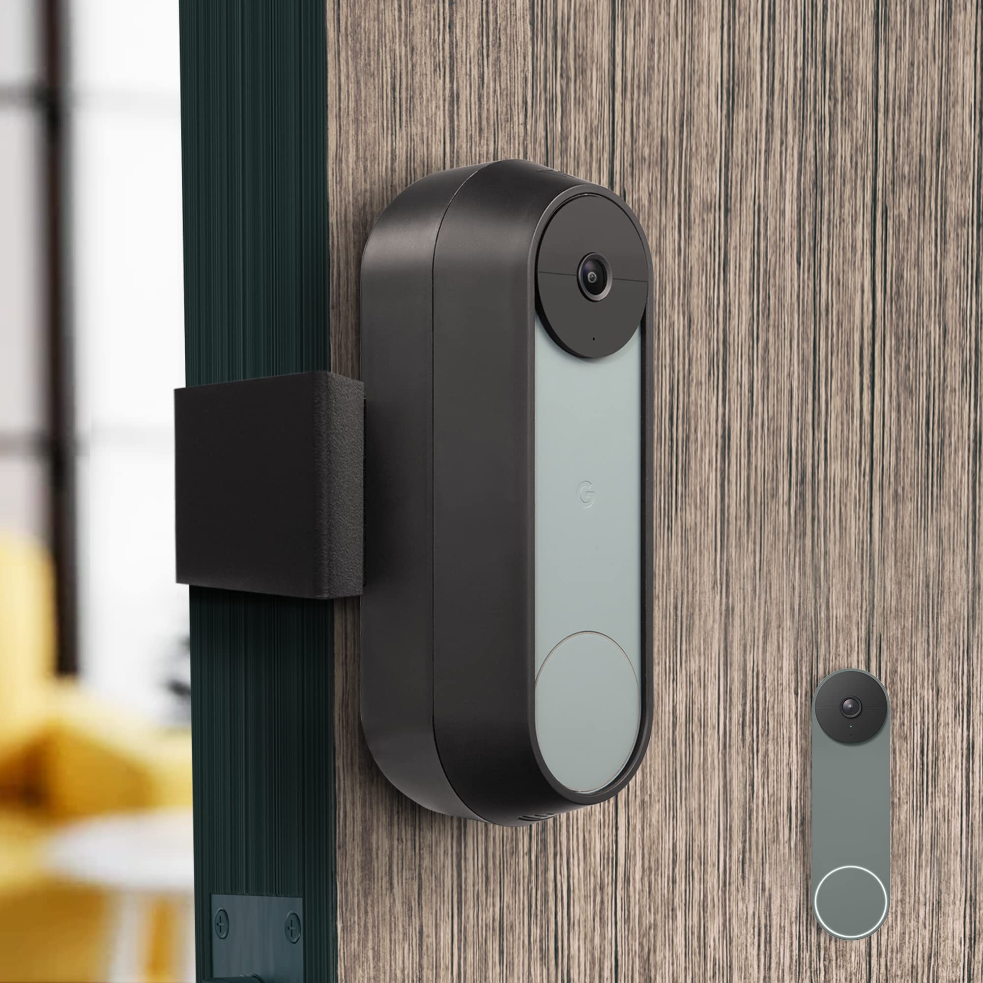 Wasserstein Anti-Theft Mount Compatible with Google Nest Doorbell