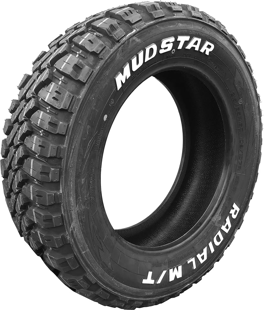 Amazon.co.jp: MUDSTAR RADIAL M/T 215/70R16 100T WL ホワイトレター