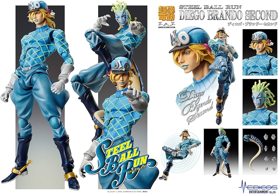 Amazon.co.jp: 超像可動 『ジョジョの奇妙な冒険 第7部 スティール
