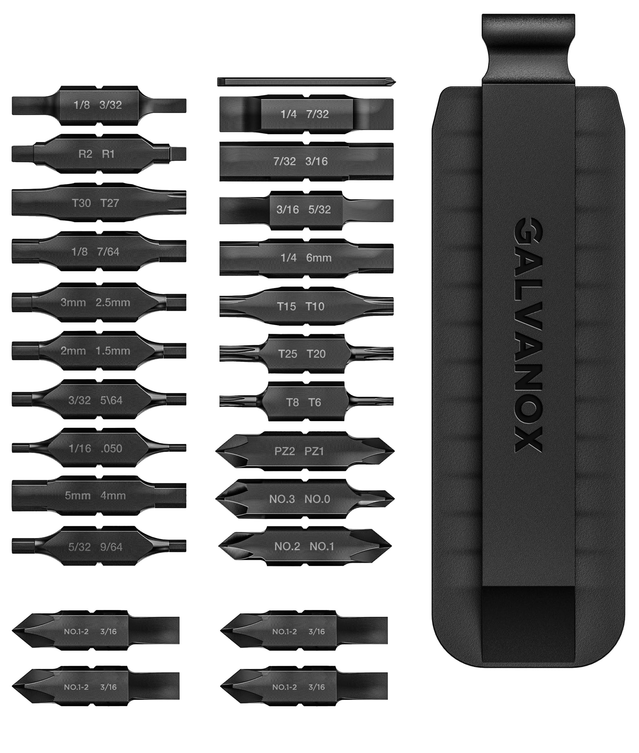 Amazon | Galvanox 両面ビットセット レザーマンマルチツール用に設計