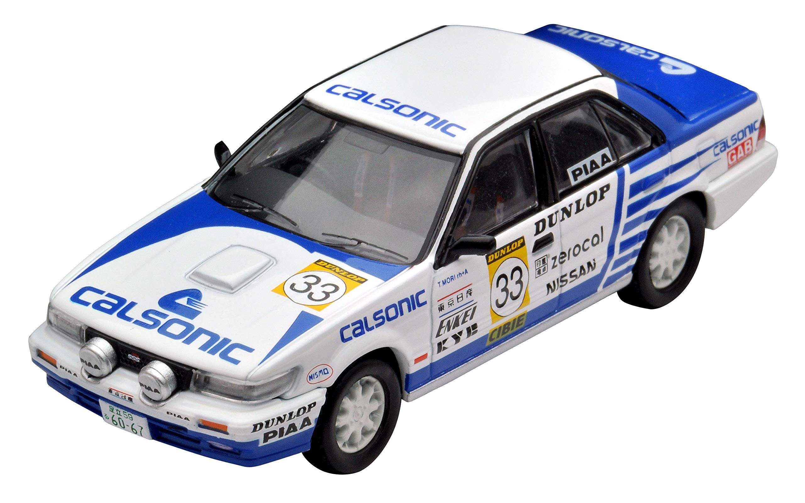 ミニカー NISSAN BLUEBIRD sss R CALSONIC 1/64 1/64 ブルーバードSSS