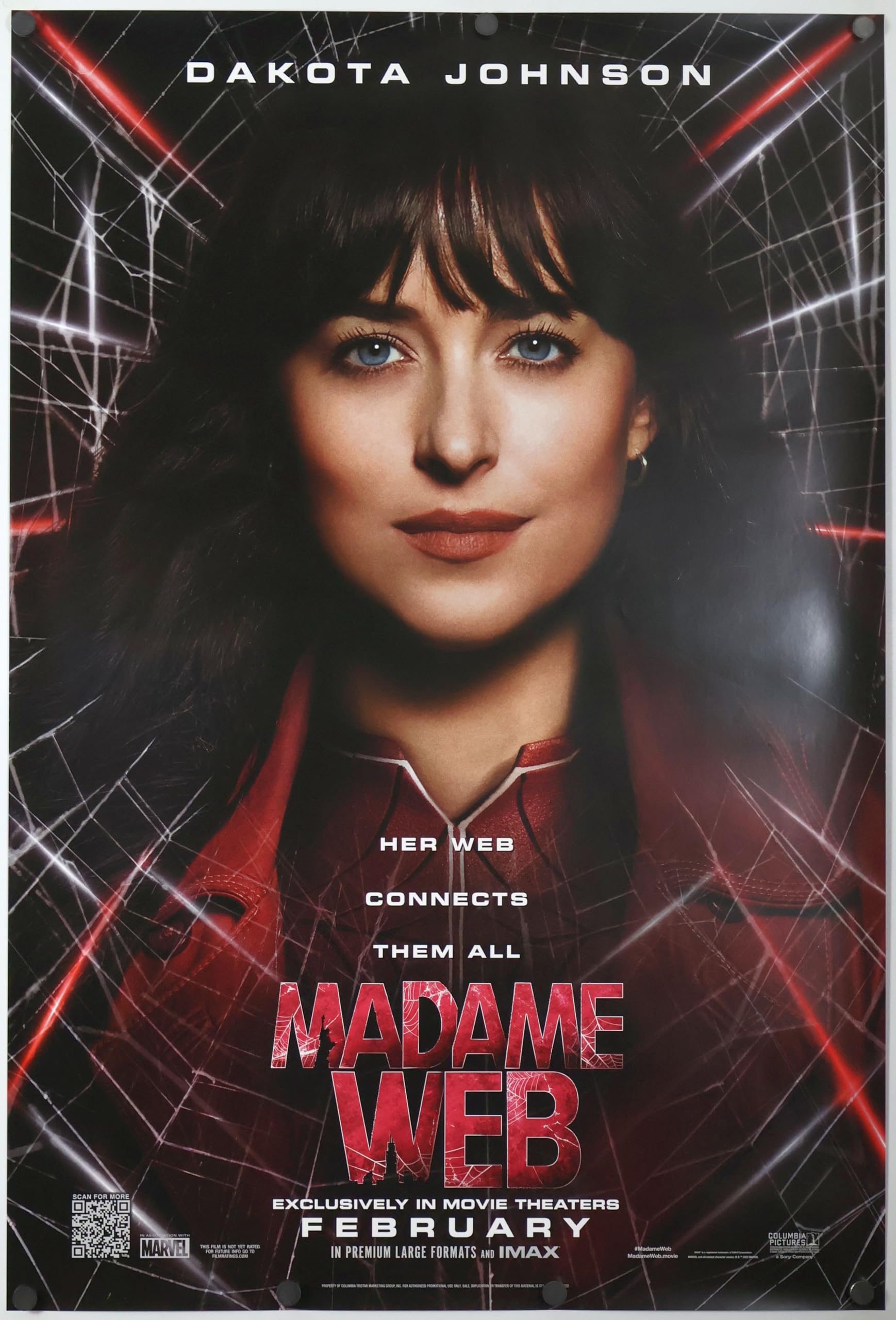 Amazon.com: MADAME WEB MOVIE POSTER 2 Sided ORIGINAL Advance 27x40