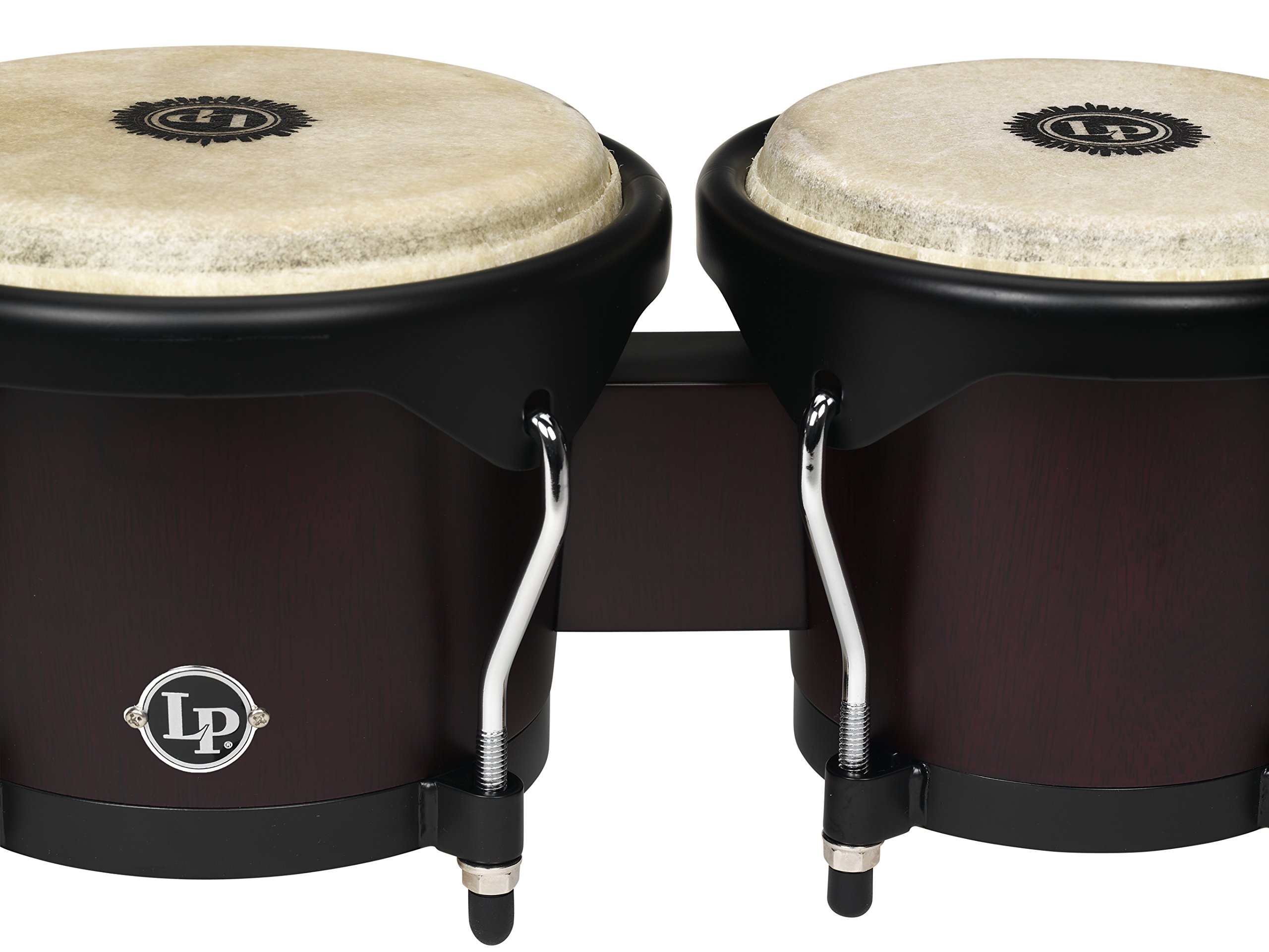 Amazon.com: Latin Percussion LP601NY-DW LP City Wood Bongos - Dark