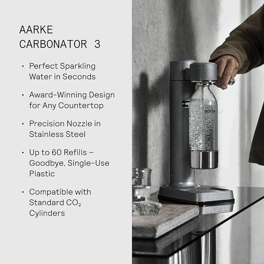 Amazon | 【国内正規品】AARKE Carbonator Ⅲ (Hammertone Grey