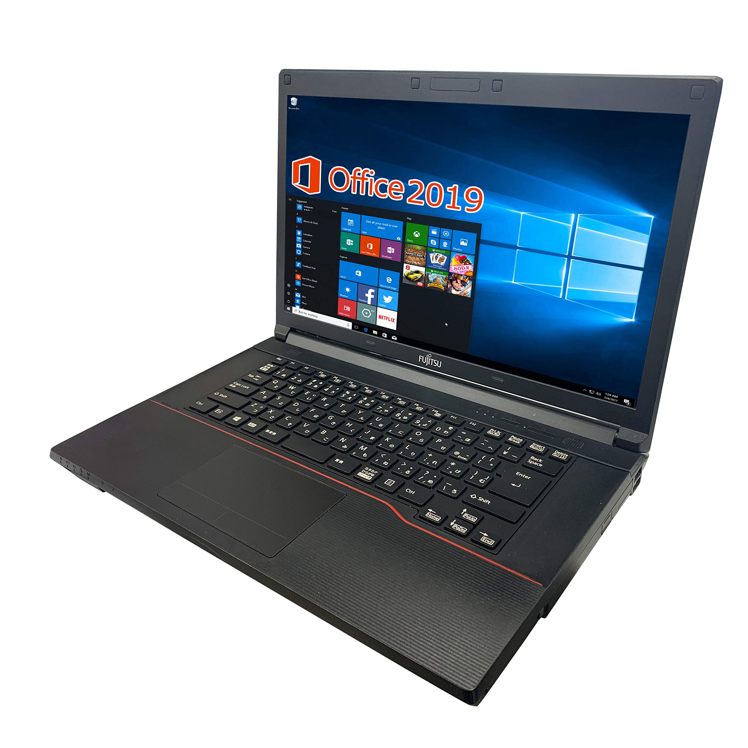 Amazon.co.jp: 【Microsoft Office 2019搭載】【Win 10搭載】 富士通