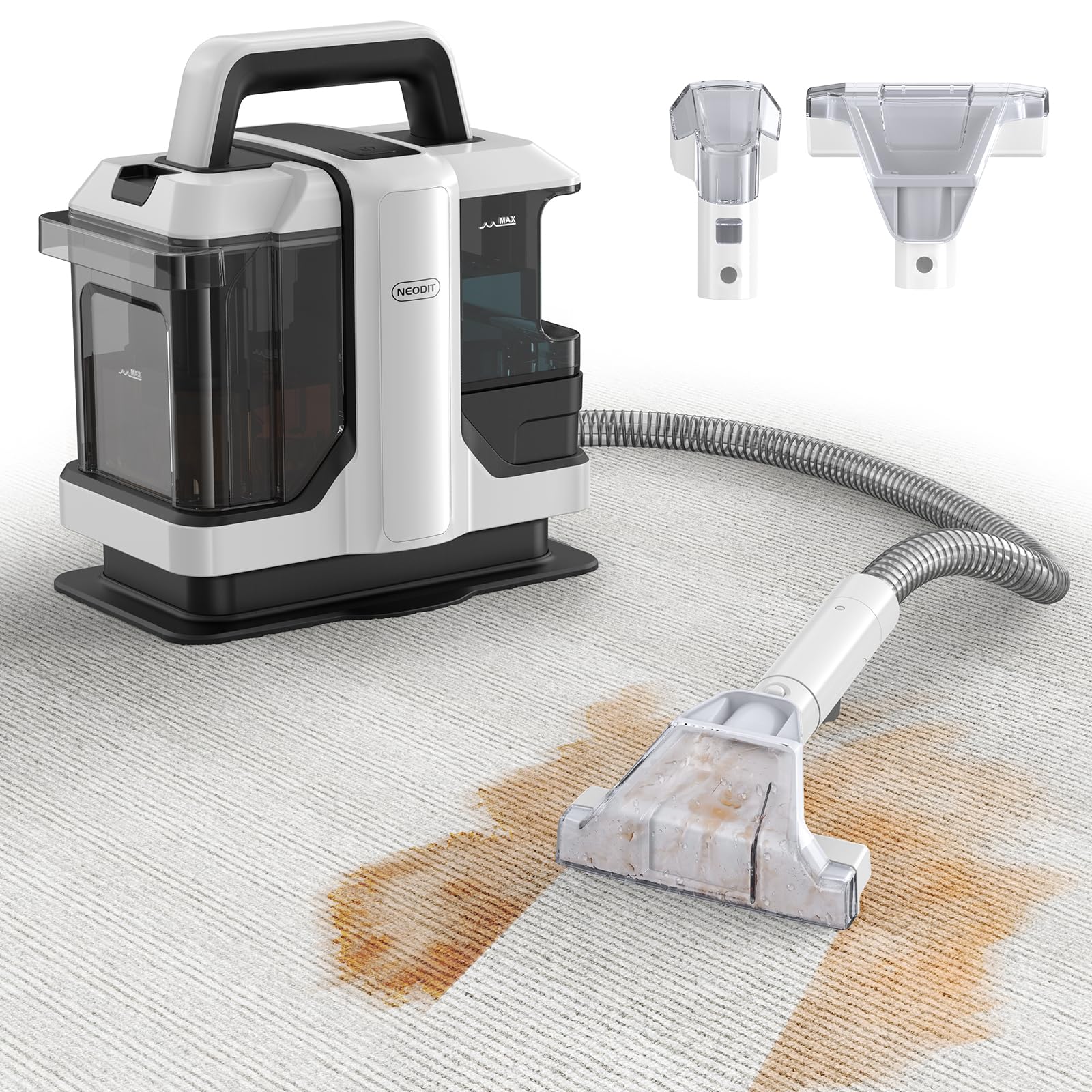 Amazon | NEODIT カーペットクリーナー 14000Pa強力吸引 リンサー洗浄