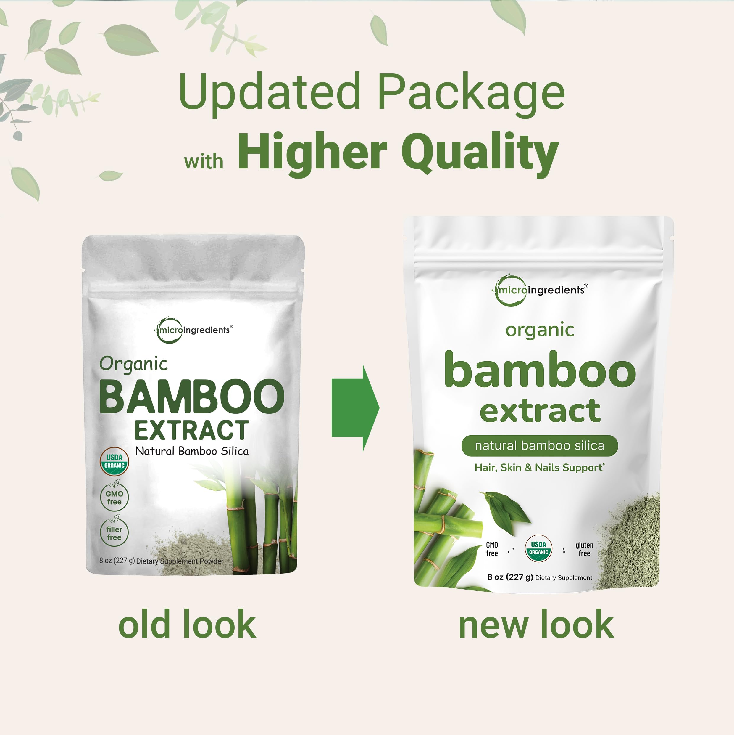 Amazon.com: Micro Ingredients Organic Bamboo Extract Powder, 8oz