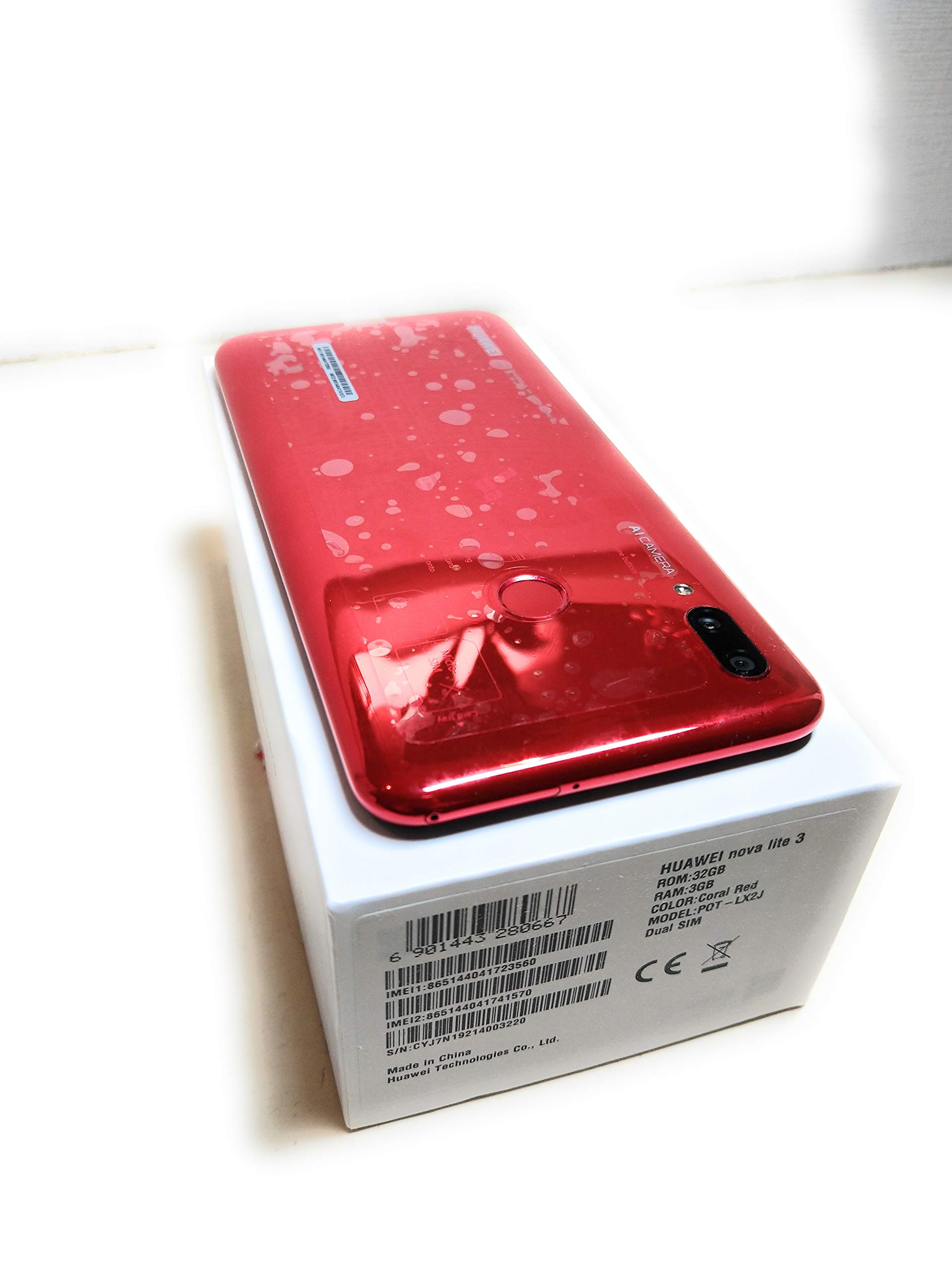 Amazon | HUAWEI nova lite 3 SIMフリー コーラルレッド