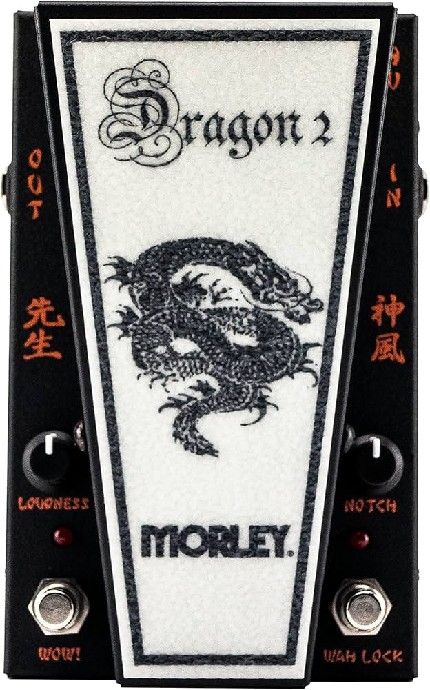 Amazon.com: MORLEY George Lynch Dragon 2 Wah (MTGLW2) : Musical