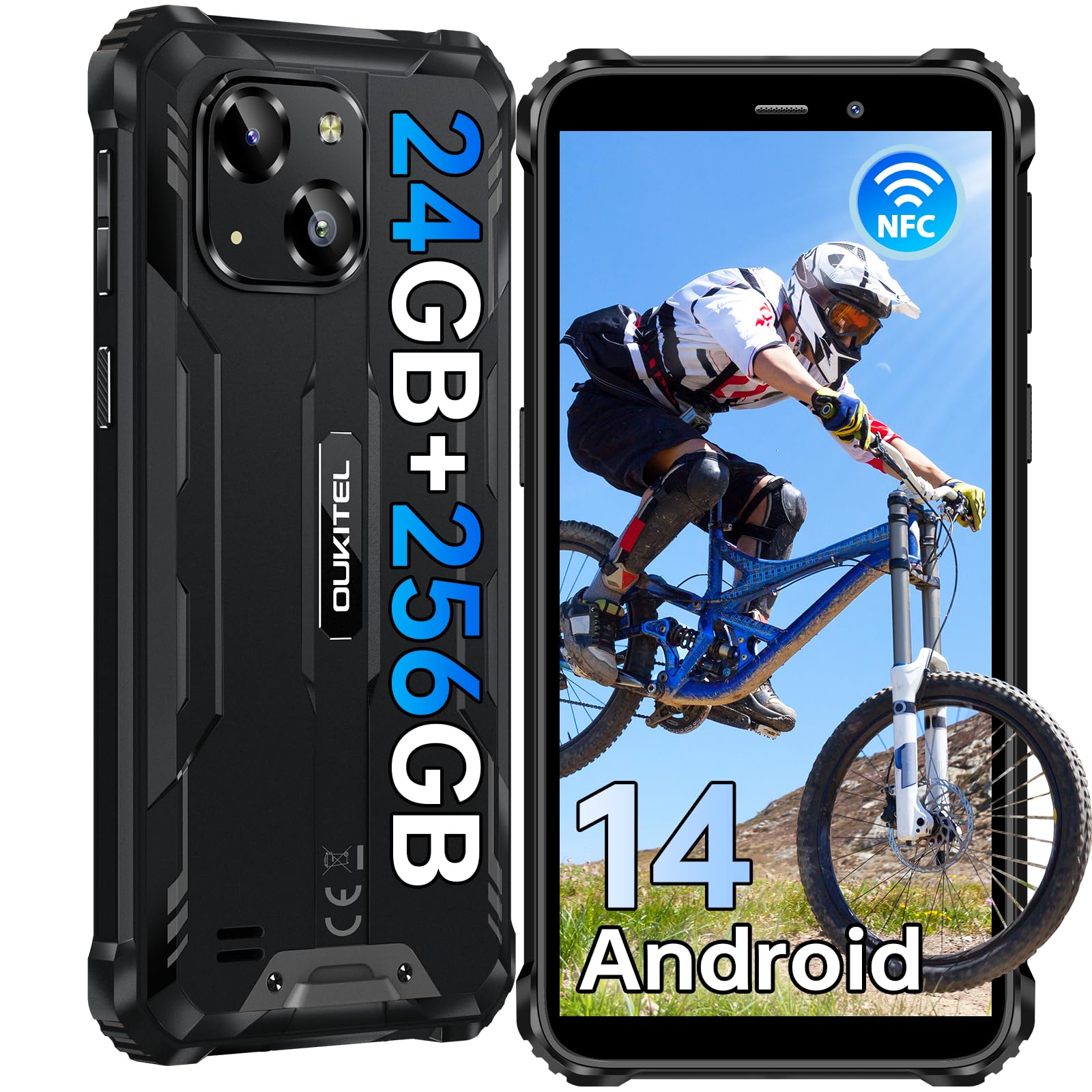 Amazon.com: OUKITEL WP32 PRO Rugged Smartphone Unlocked - 24GB RAM