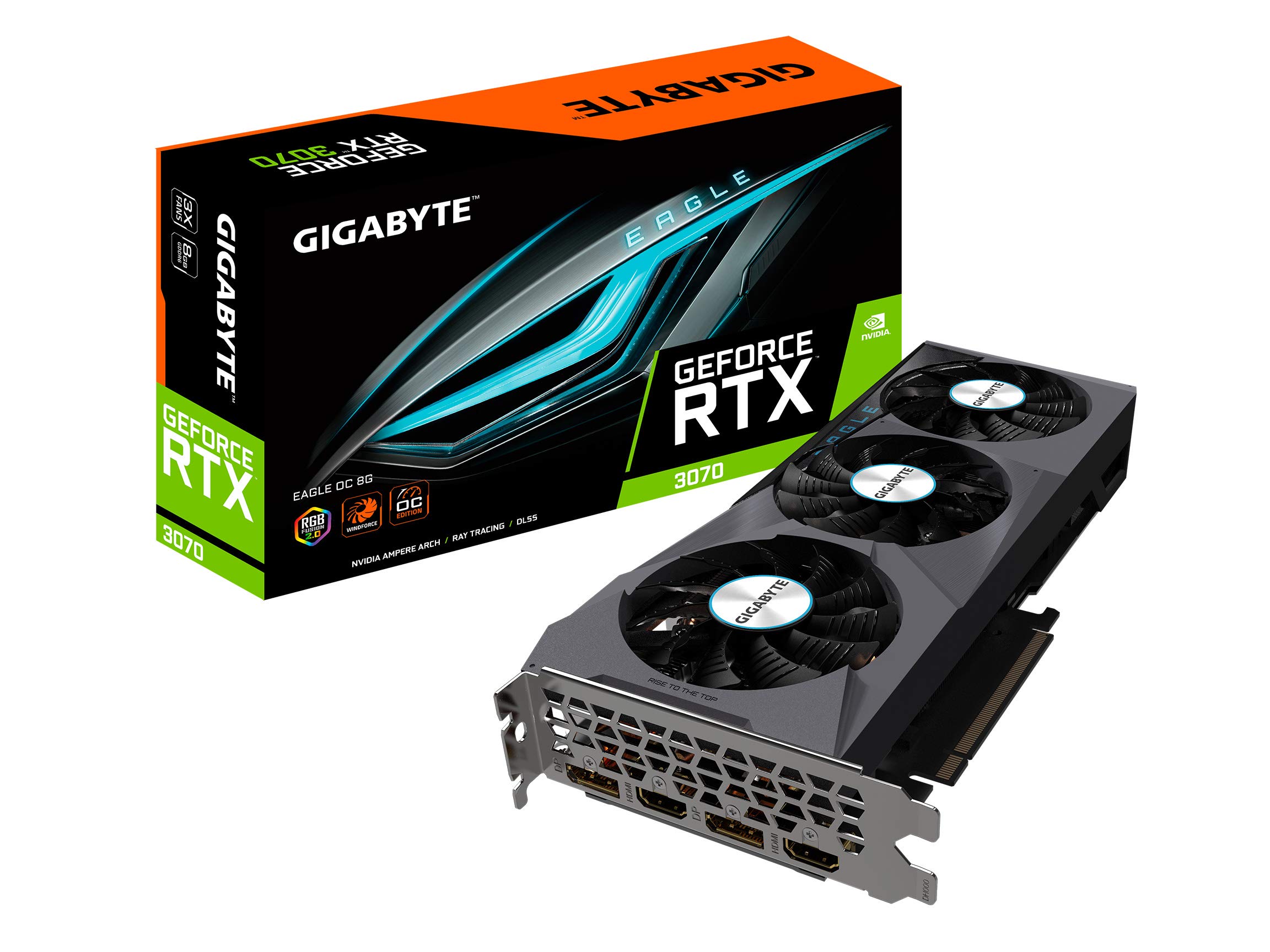 Amazon | GIGABYTE GeForce RTX 3070 Eagle OC 8G グラフィック