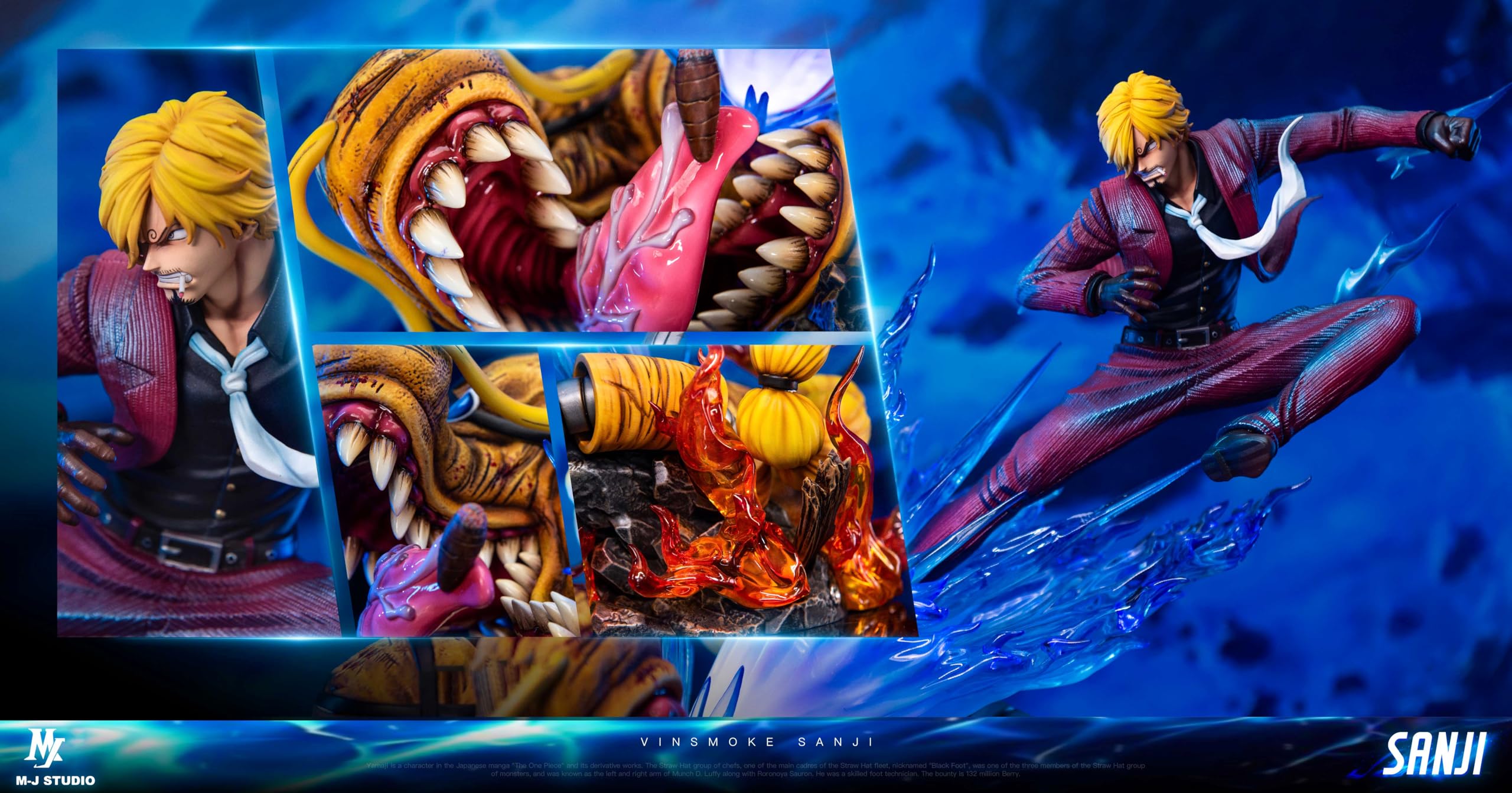 Amazon | サンジVS疫災のクイーン フィギュア 1/6スケール 塗装済み