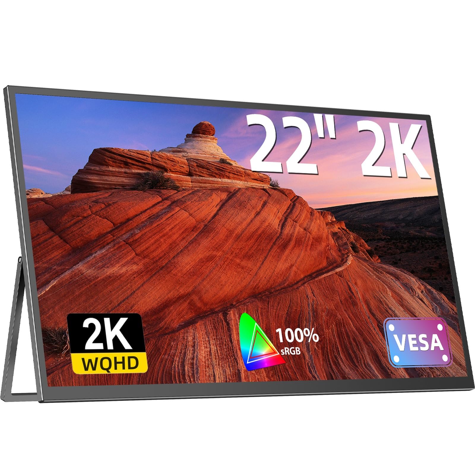 Amazon.co.jp: Newsoul モバイルモニター 22インチ モバイル