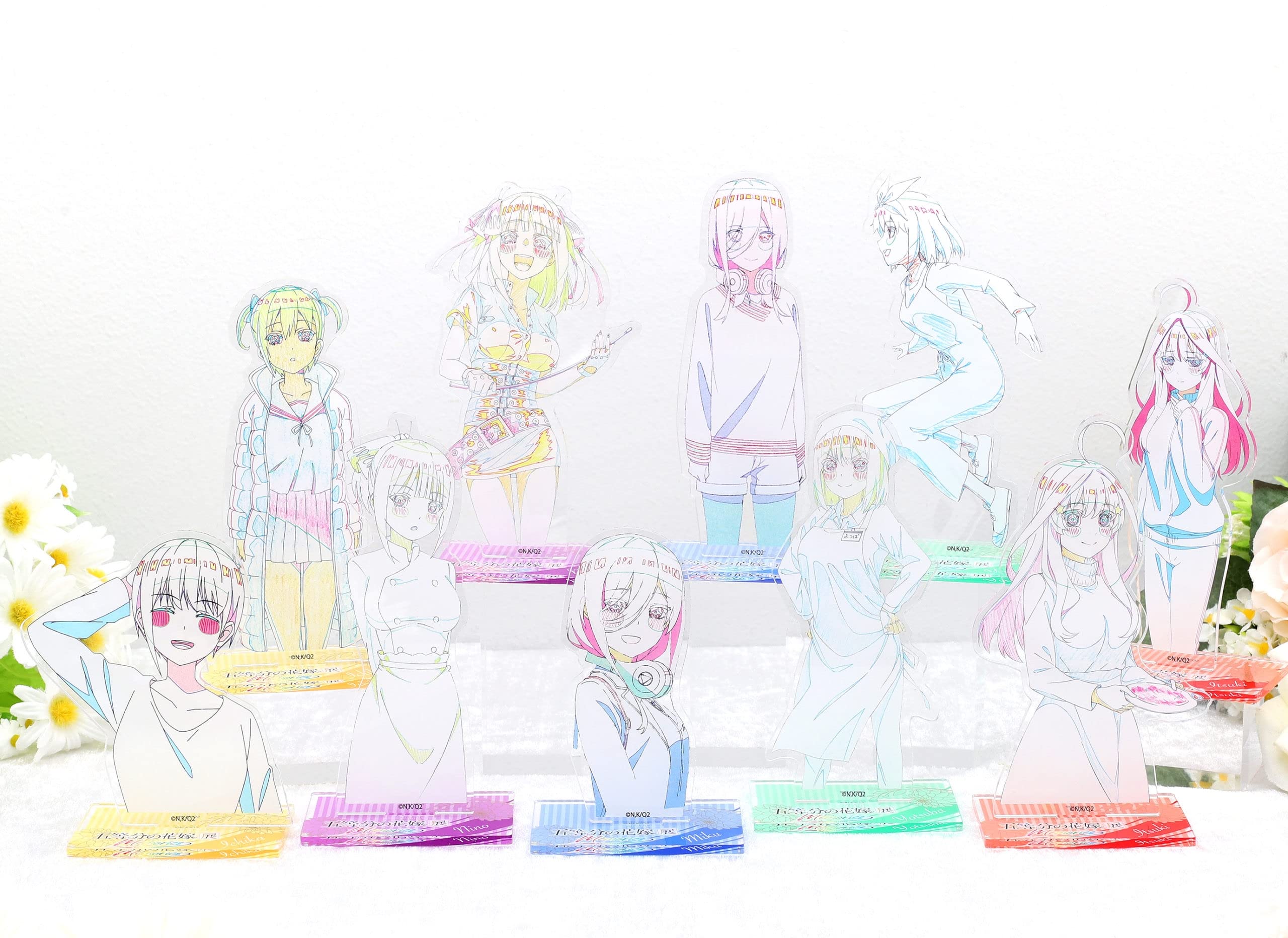 Amazon.co.jp: 五等分の花嫁 五等分の花嫁展 Memories 原画アクリル