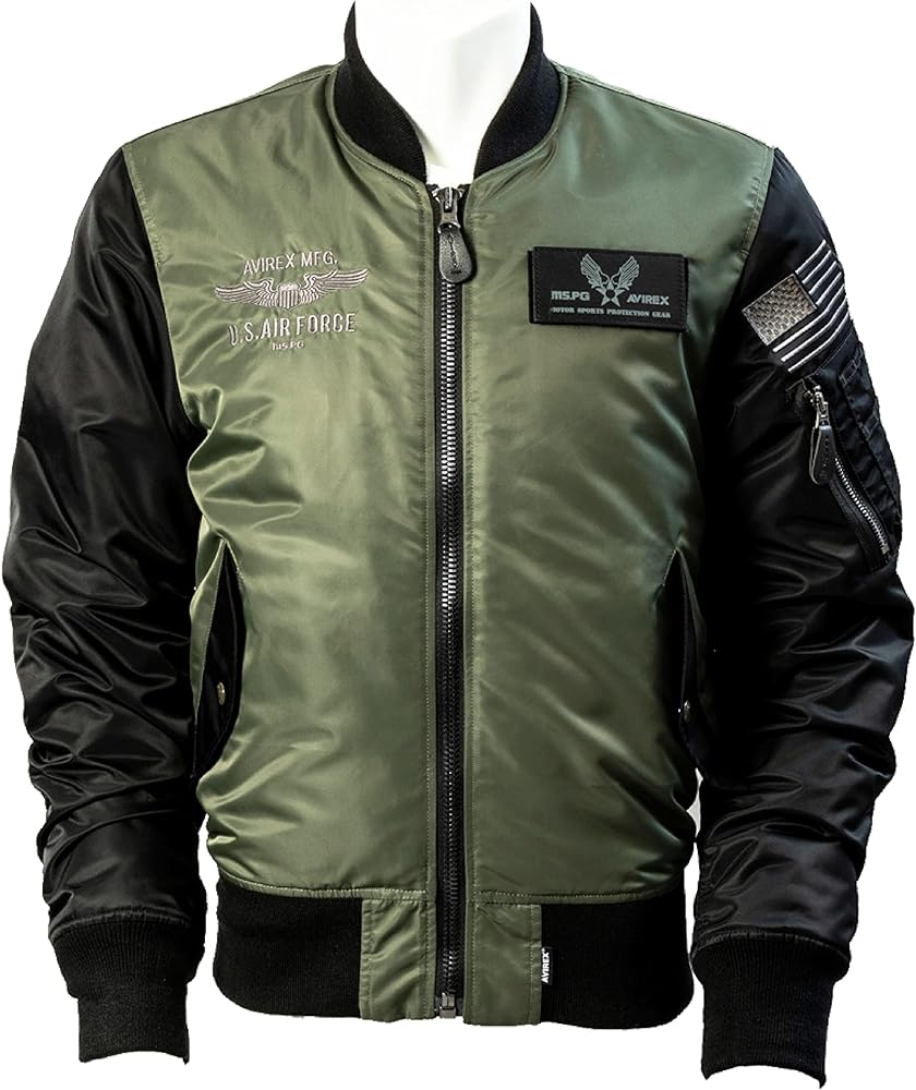Amazon.co.jp: [MS.PG] A2G1002 AVIREX MA-1 US AIR FORCE MODEL