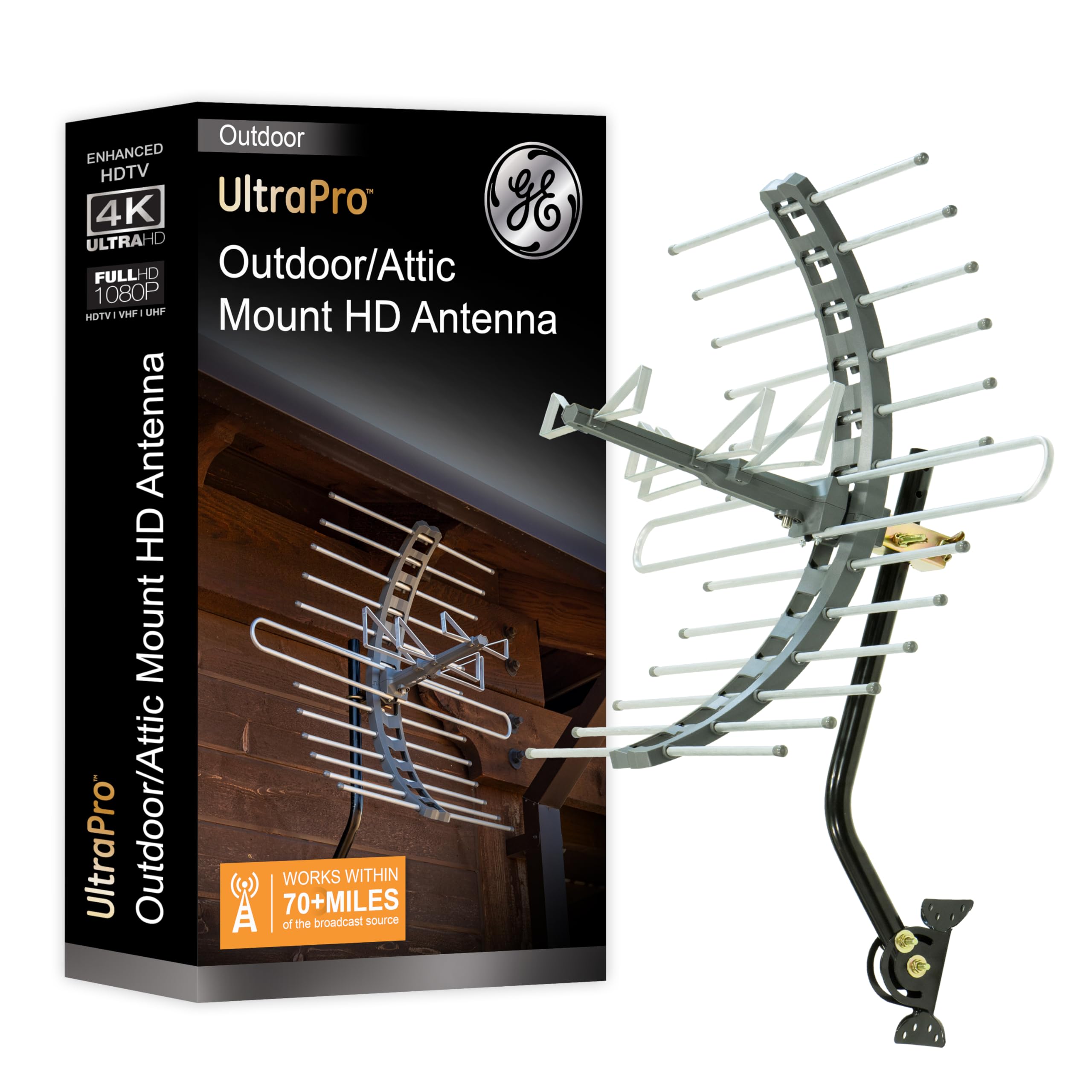 Amazon.com: GE Outdoor HD Digital TV Antenna, Long Range Smart TV